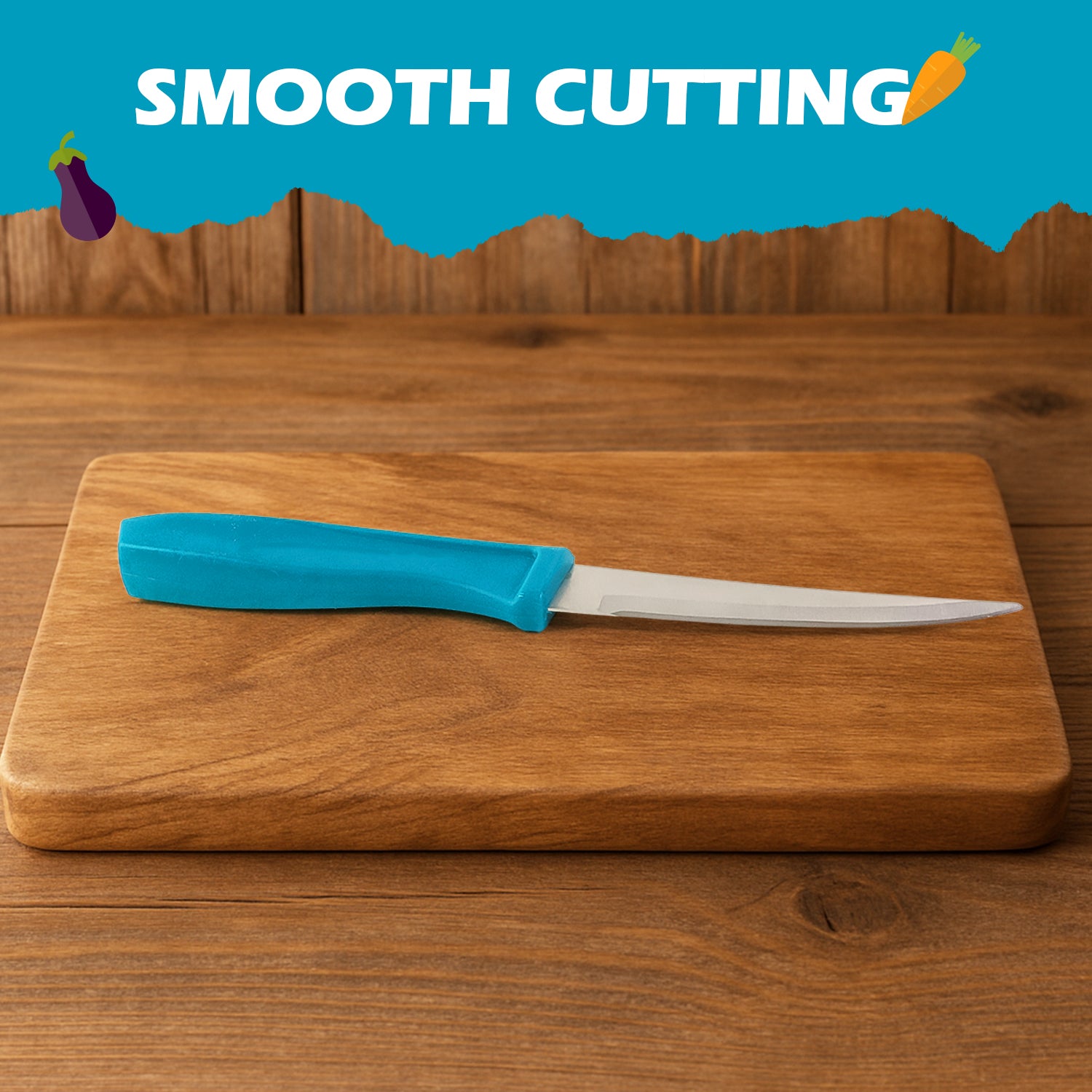 Supermom High-Quality Stainless Steel Vegetable Knife (1 Pc) - Image 4