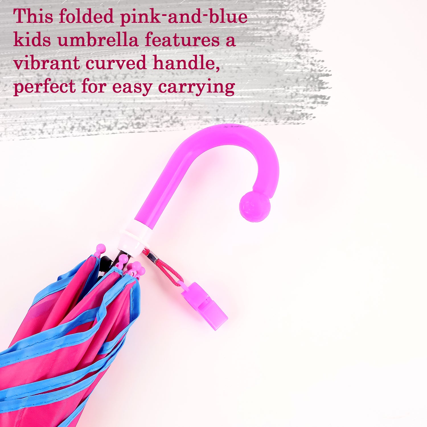 Classic Hook Handle Umbrella – Windproof & Waterproof Rain Protection (1 Pc) - Image 3