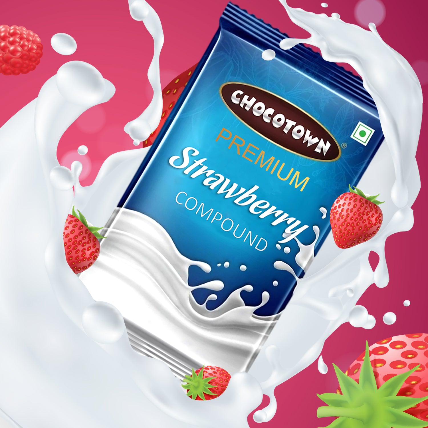 Chocotown Premium Strawberry Compound (500gm) - Image 3