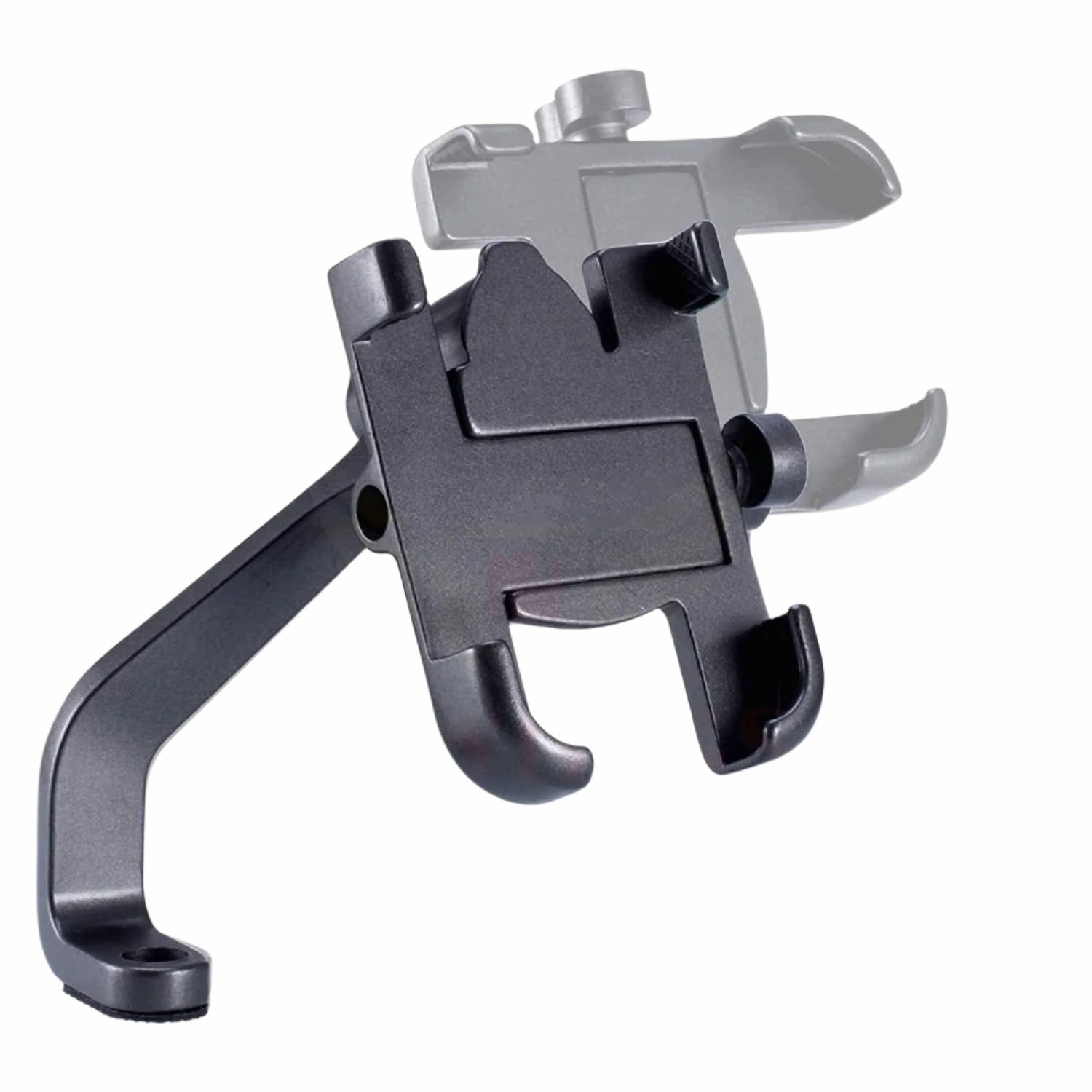 Full Metal Body Bike & Scooty 360 Degree Rotating Mobile Holder Stand for Bicycle, Motorcycle, Scooty for Maps and GPS Navigation Fits All Smartphones (1 Pc) - Image 4