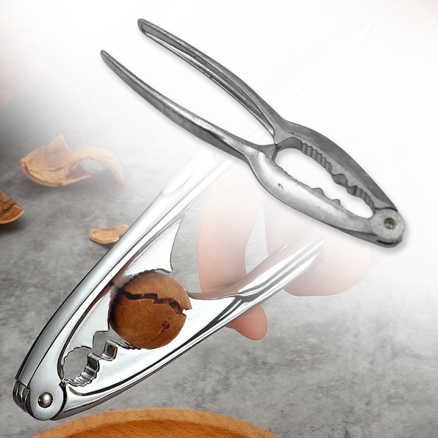 Luxury Stainless Walnut Cracker – Portable Nut Cutter & Pliers - Image 4
