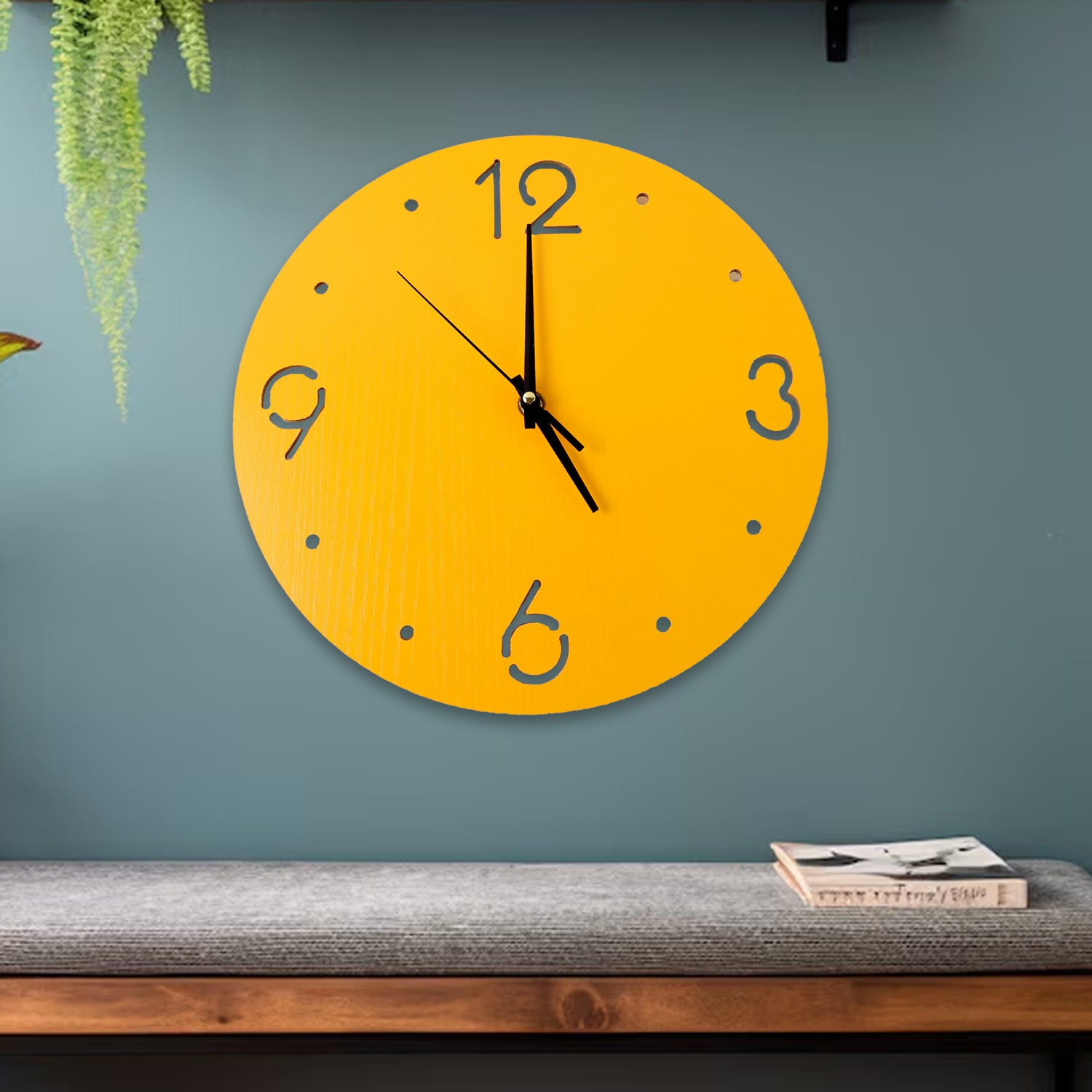 Modern Minimalist Wall Clock for Home & Office Décor (1 Pc) - Image 6