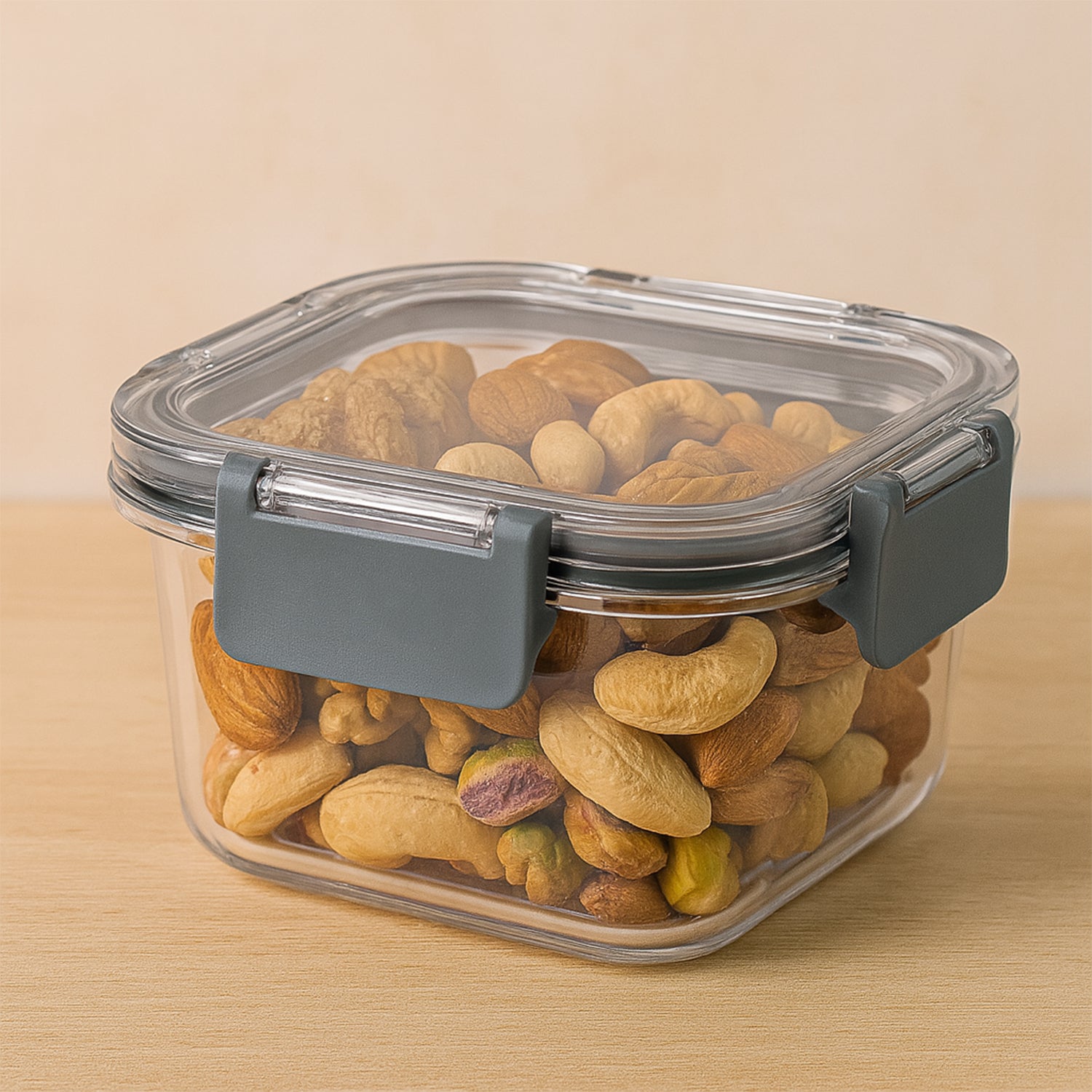 Apex Press N’ Lock Airtight Food Storage Container Set (2Pc/450ml) Approx - Image 4