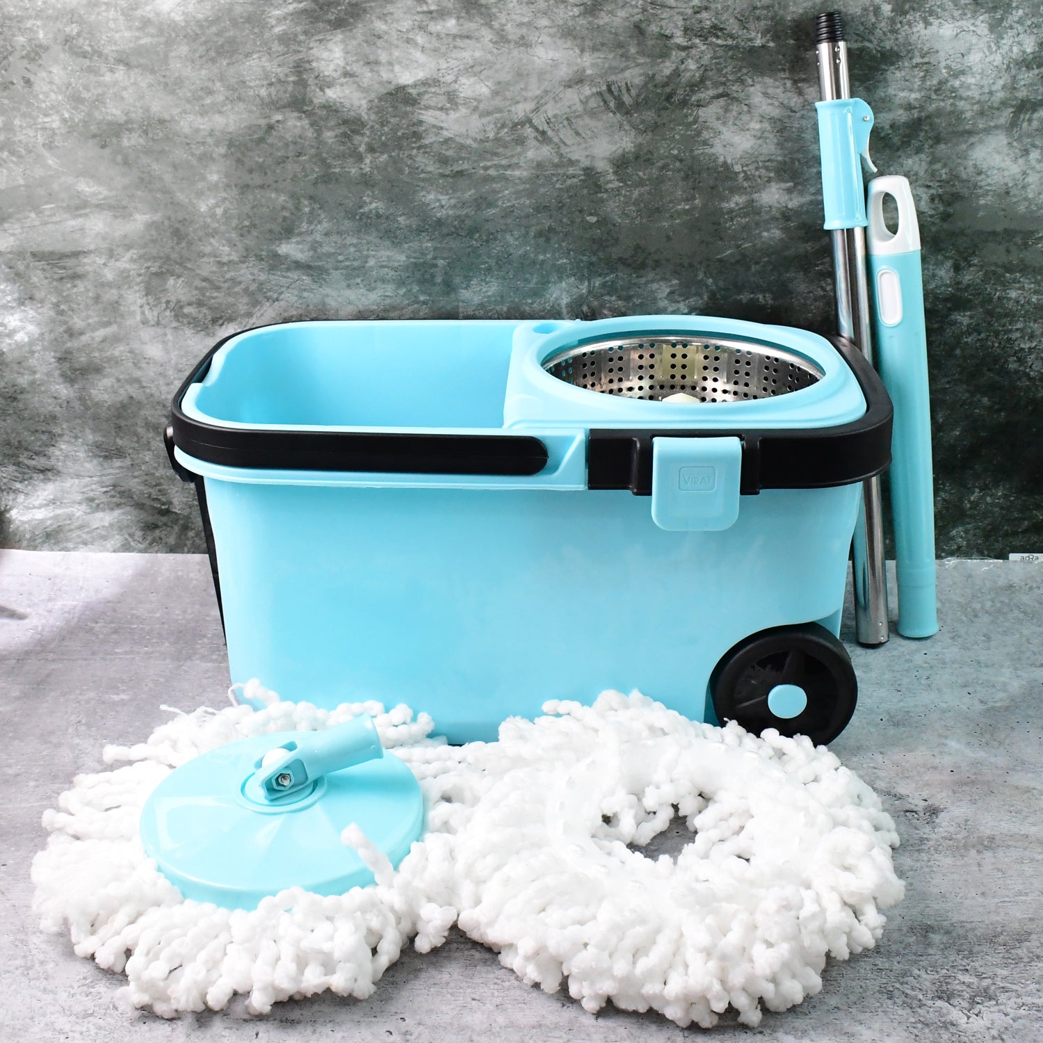Premium 360° Spin Cleaning Mop Set - Image 3