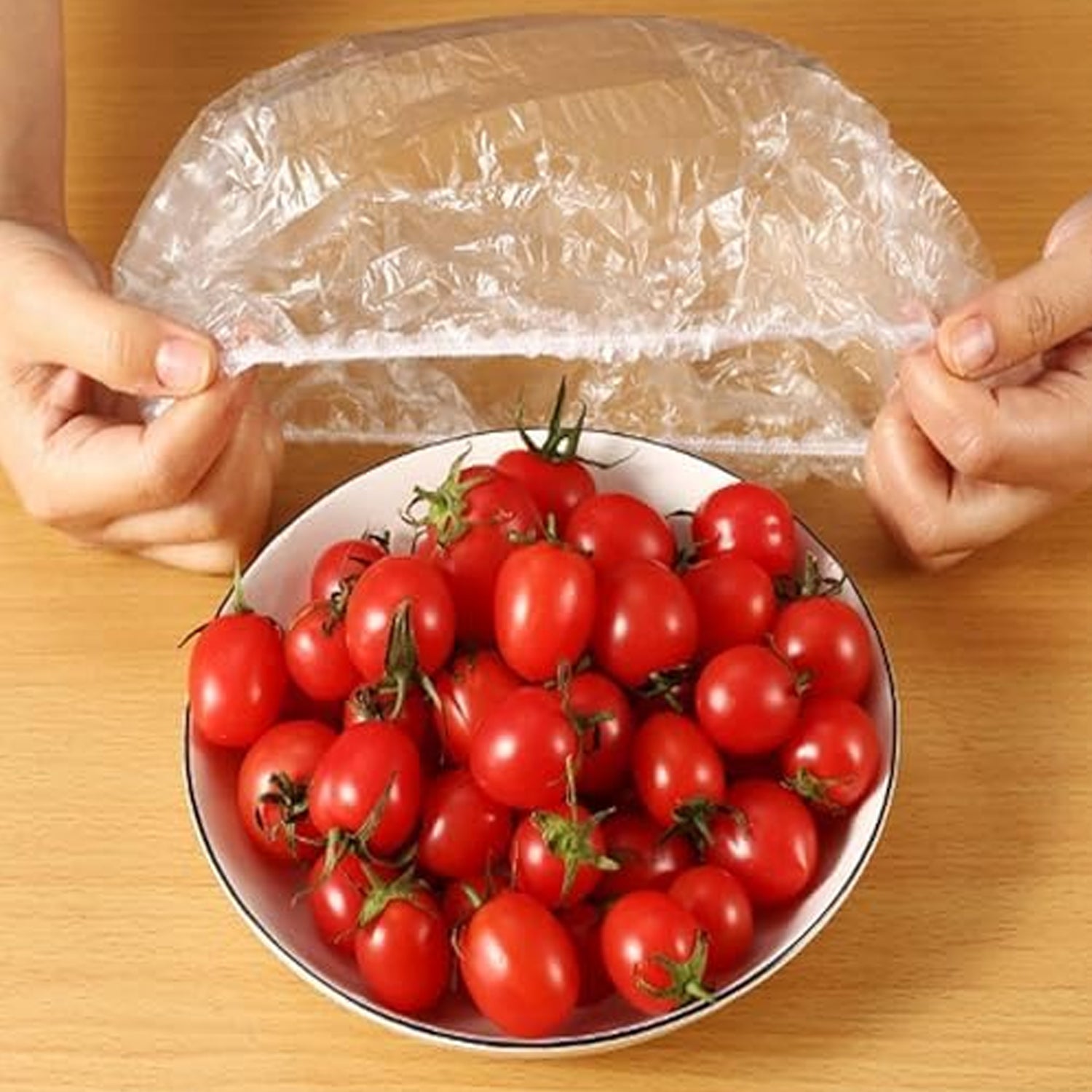 Disposable Elastic Food Storage Covers Bag (100 Pcs Set / Small) - Image 8