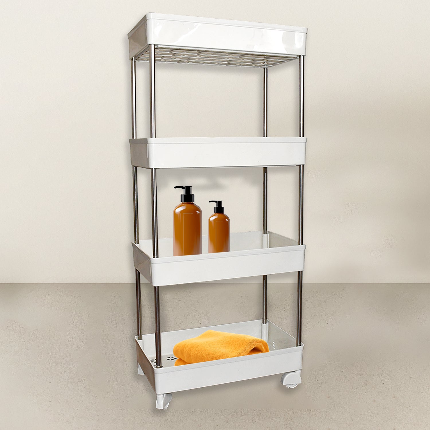 4 Layer Kitchen Rack For Holding And Placing Types Of Things - Image 4