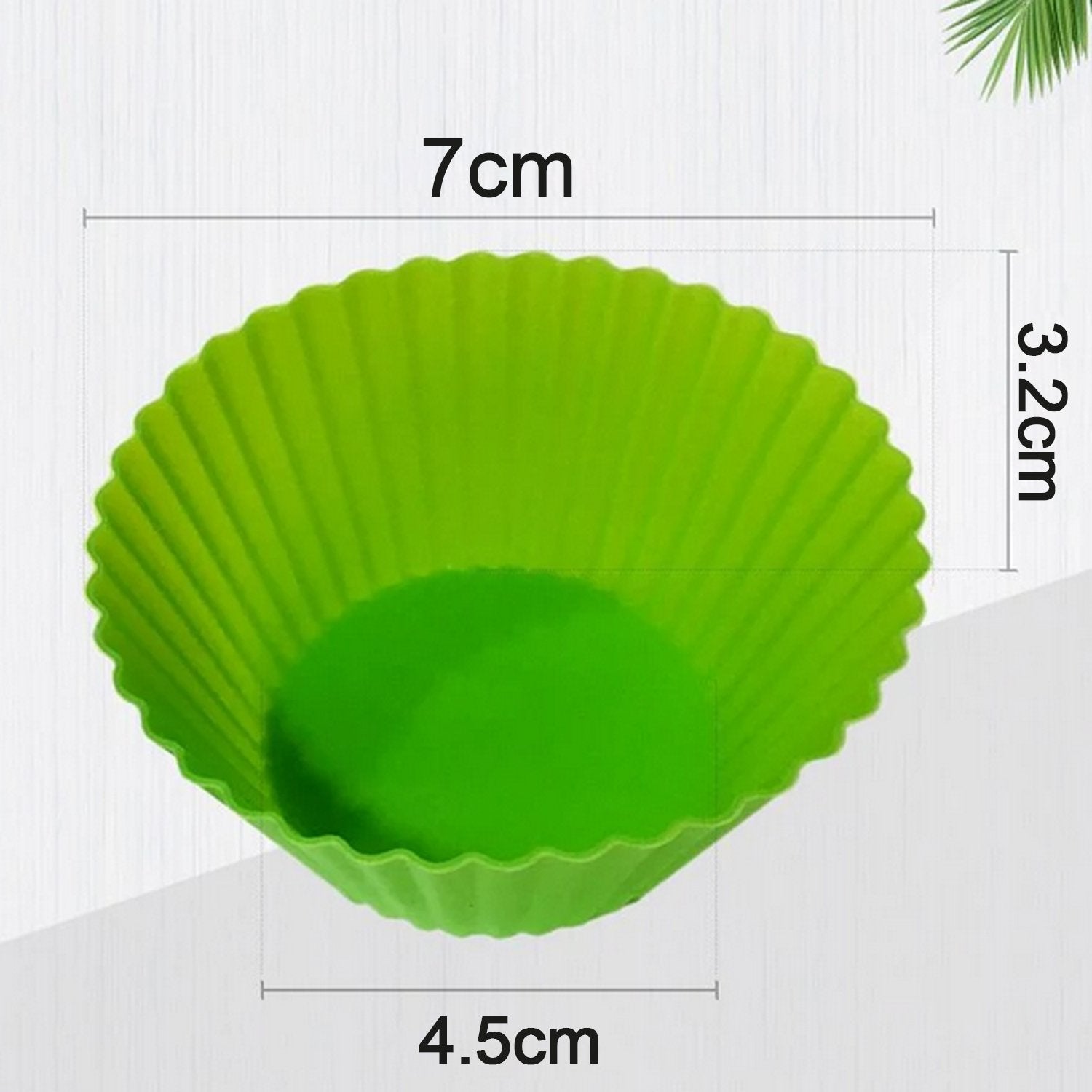 Silicone cupcake Shaped Baking Mold Fondant Cake Tool Chocolate Candy Cookies Pastry Soap Moulds, Diwali (6 pc) - Image 4
