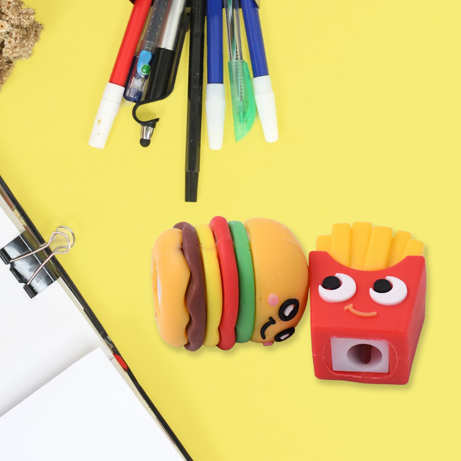 Mix Design Cartoon Shaped Sharpener (1 Pc)