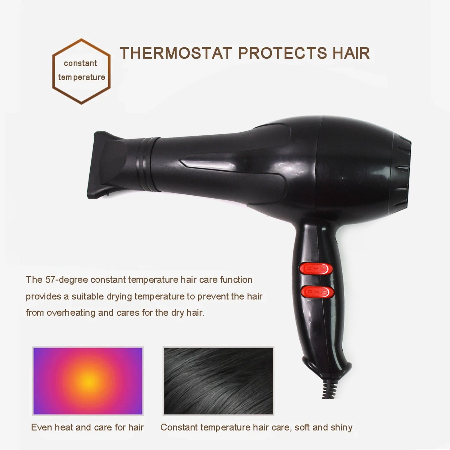 Professional Multi Purpose Hair Dryer Salon (1800 Watts) - Image 8