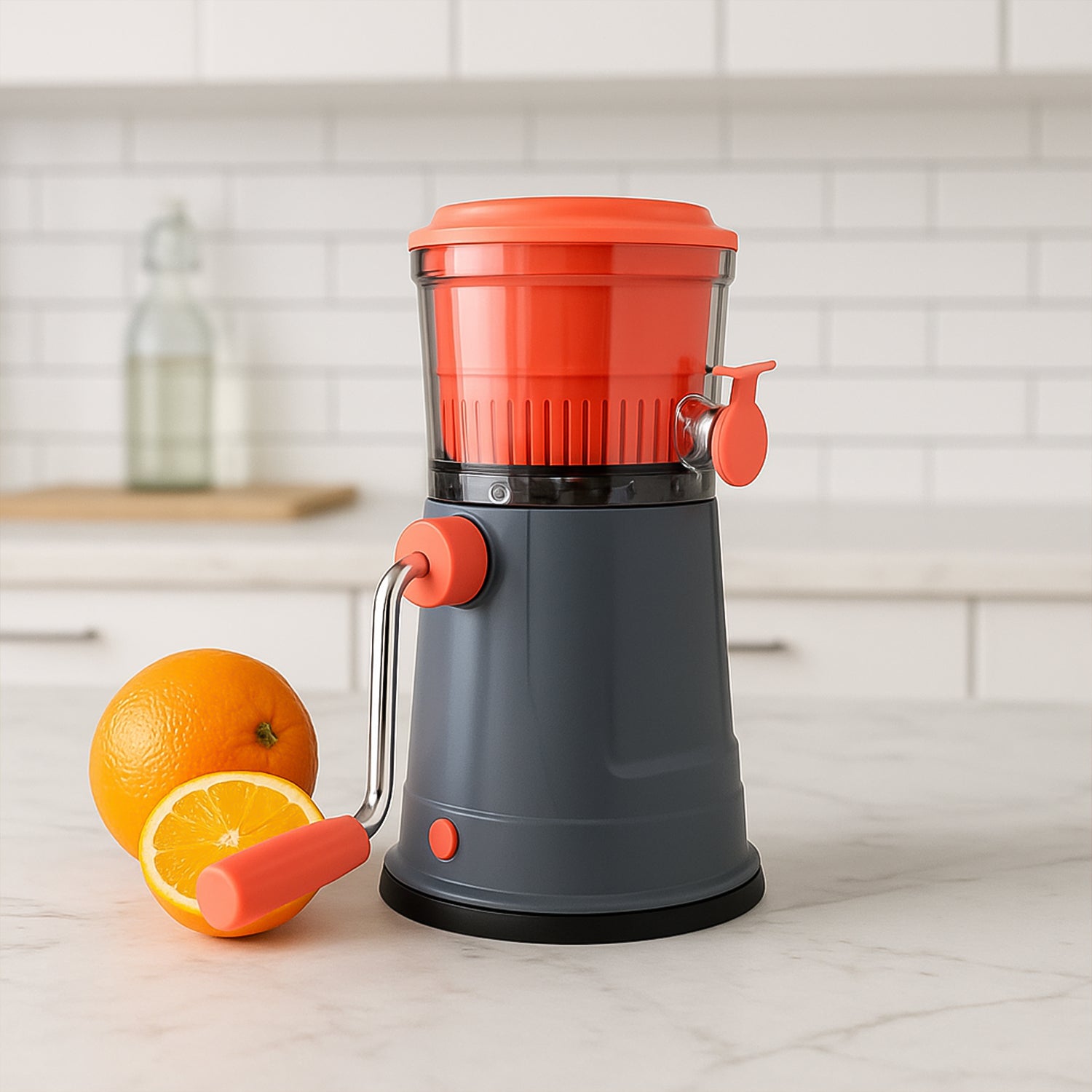 Supermom Pulpy Fruit Juicer with Extra Long Handle and Silicone Ring (1 Pc) - Image 7