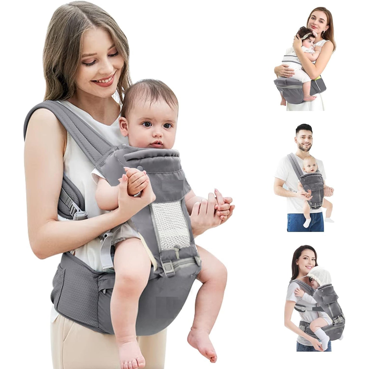 Ergonomic Baby Carrier Bag / Baby Holder Carrier (1 pc) - Image 4