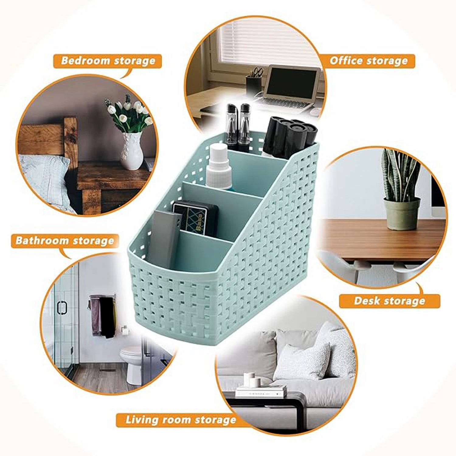 Apex Multi-Purpose Storage Basket Organizer - Image 4