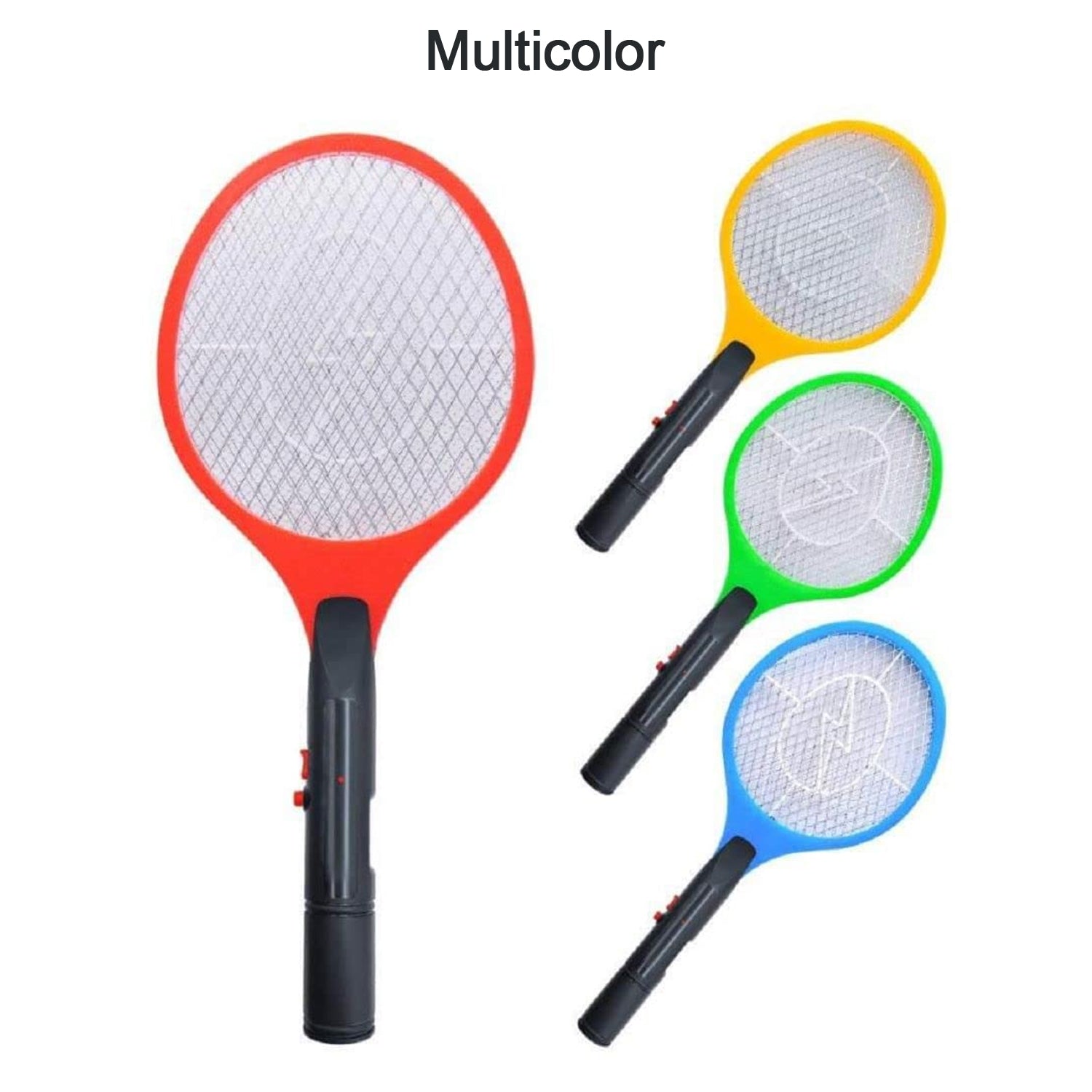 Rechargeable Electric Mosquito Killer Racket with Cable - Image 9