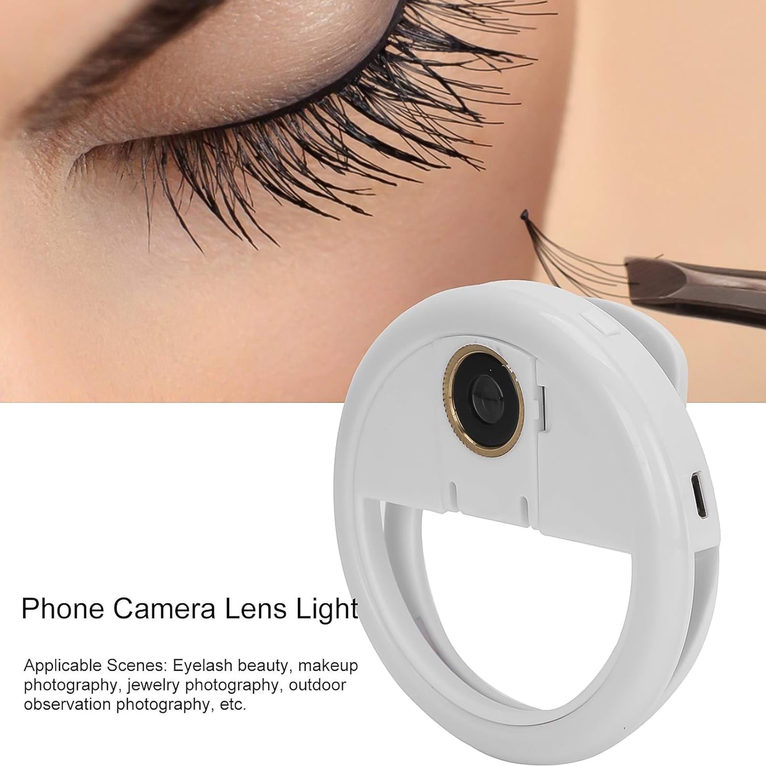 Selfie Flash Ring Light with 3 Level of Brightness (1 Pc) - Image 6