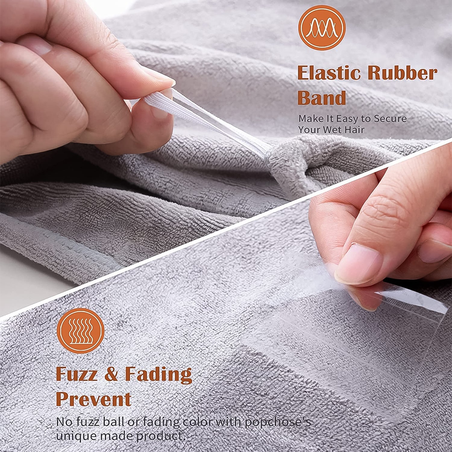 Quick Turban Hair-Drying Absorbent Microfiber Towel / Dry Shower Caps, Hair accessories - Image 5