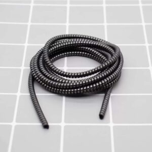 Metallic Cable Protector for Cords & Headphones (Spiral Wrap)