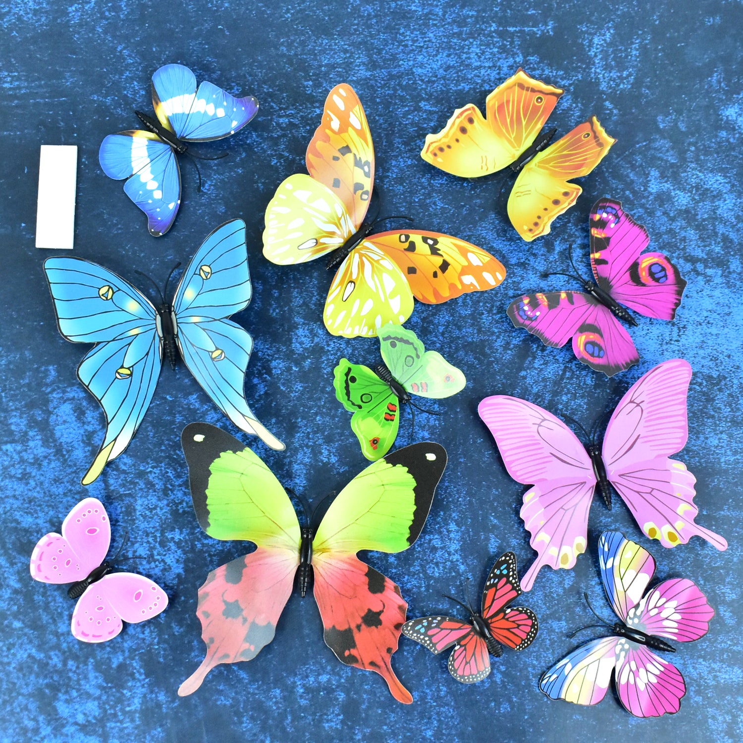 Decorative Colorful Butterfly Wall Stickers (12 Pc / Set) - Image 4