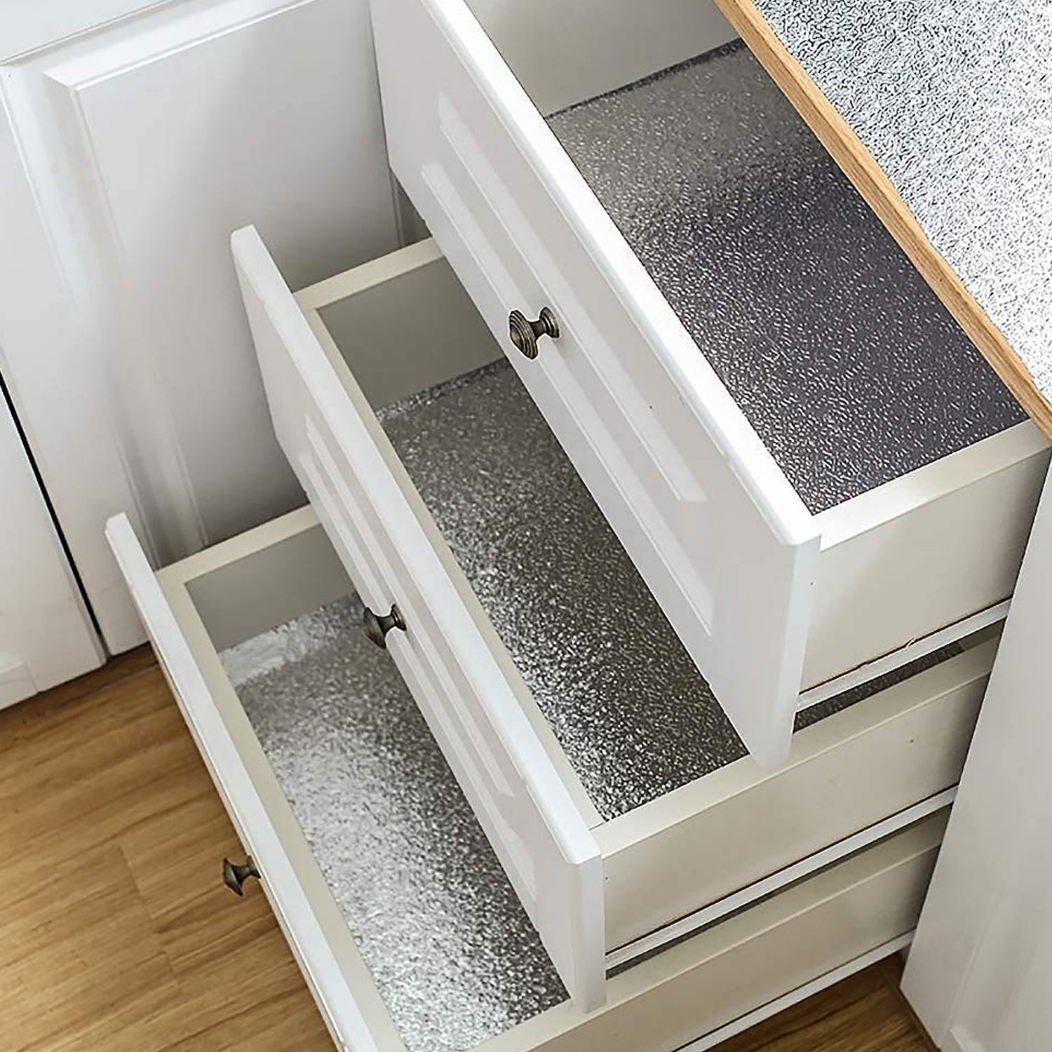 Self-Adhesive Wallpaper Aluminum Foil Wall Paper (60×200 Cm / Mix Design) - Image 5