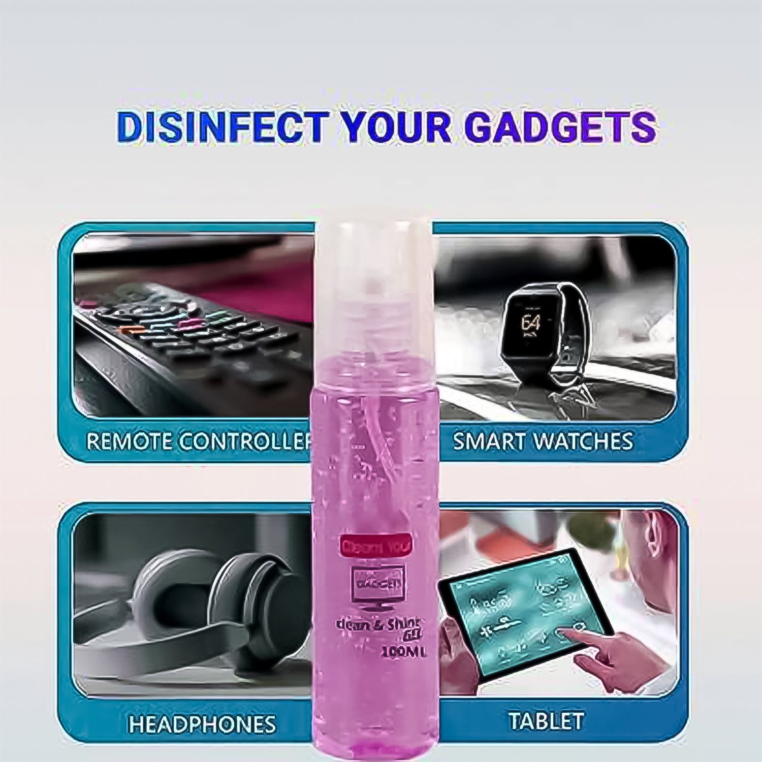 Liquid Gadget Gel Solution to Clean Mobile / Laptop Screen (100 ML) - Image 4