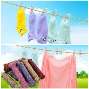 Heavy Duty Drying Nylon Clothesline – Portable & Sturdy (10 Meter)