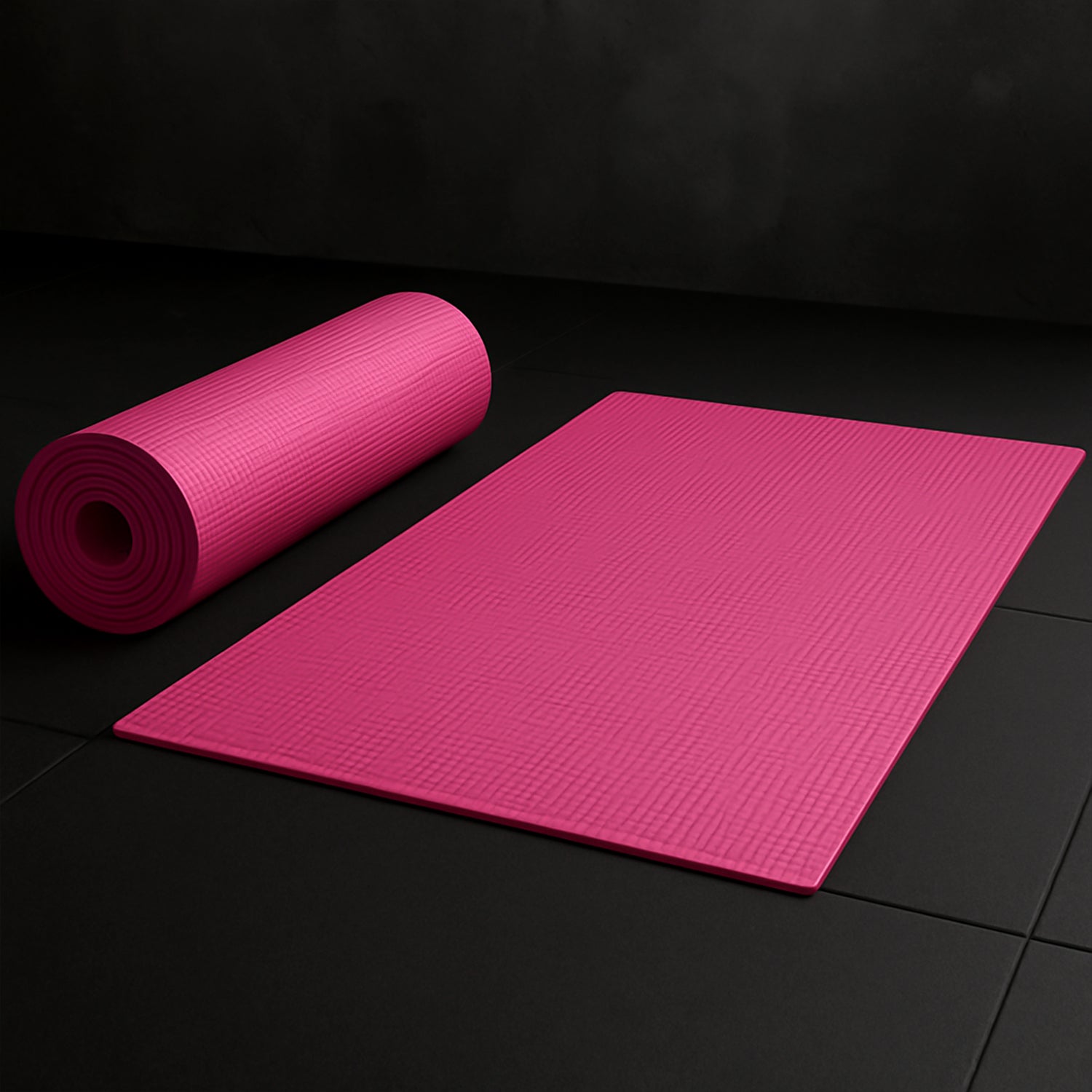 Yoga Mat Eco-Friendly For Fitness Exercise Workout Gym with Non-Slip (180x60xcm) Color may very - Image 5