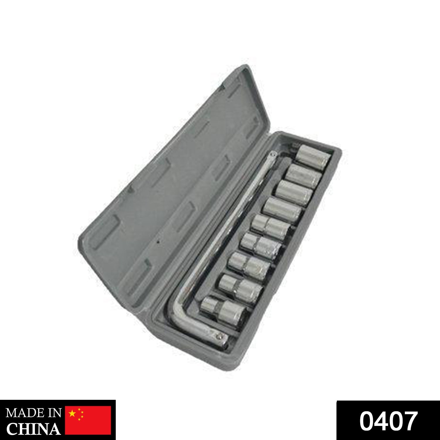 Drive Standard Socket Wrench Set -10 pc, 6 pt. 3 / 8 in. - Image 2