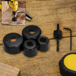 Hole Saw Set Drill Bit set 32mm ,38mm ,44mm ,54mm (6 pcs)