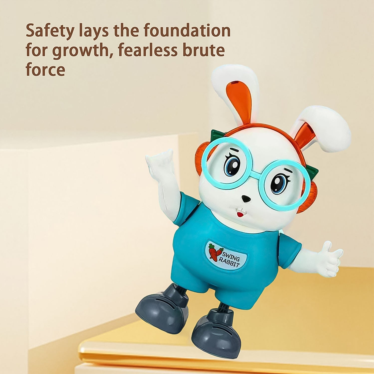 Electroplay Swing Rabbit Musical Dancing Toy – Interactive Bunny with Lights, Sounds (1 Pc / Battery Not Included) - Image 8