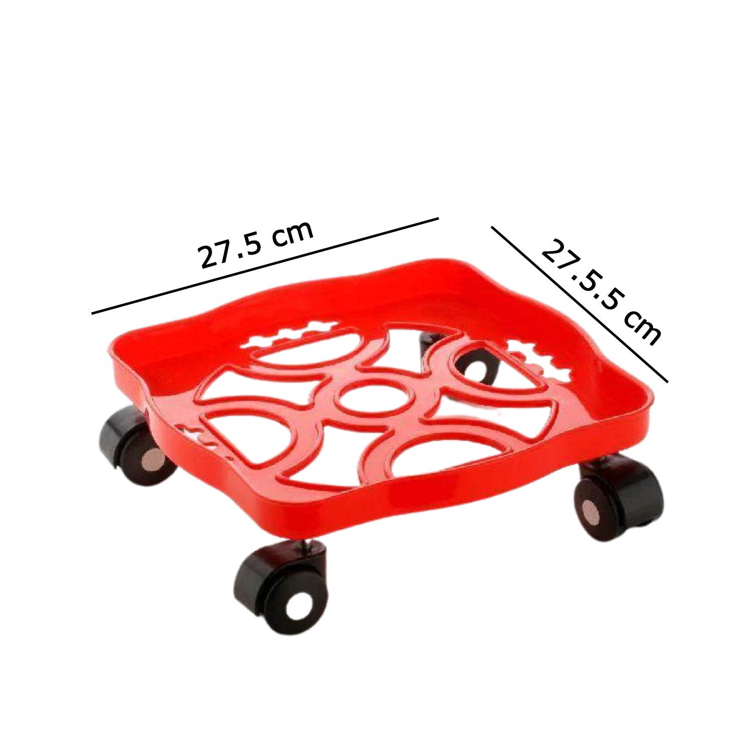 Square Plastic Gas Cylinder Trolley - Image 6