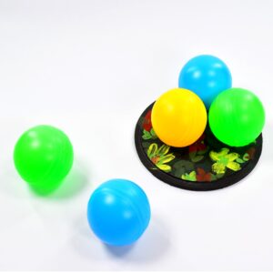 Premium Soft Multicolor Baby Balls – Safe Indoor/Outdoor Play for Pool Pit, Tents & Tunnels