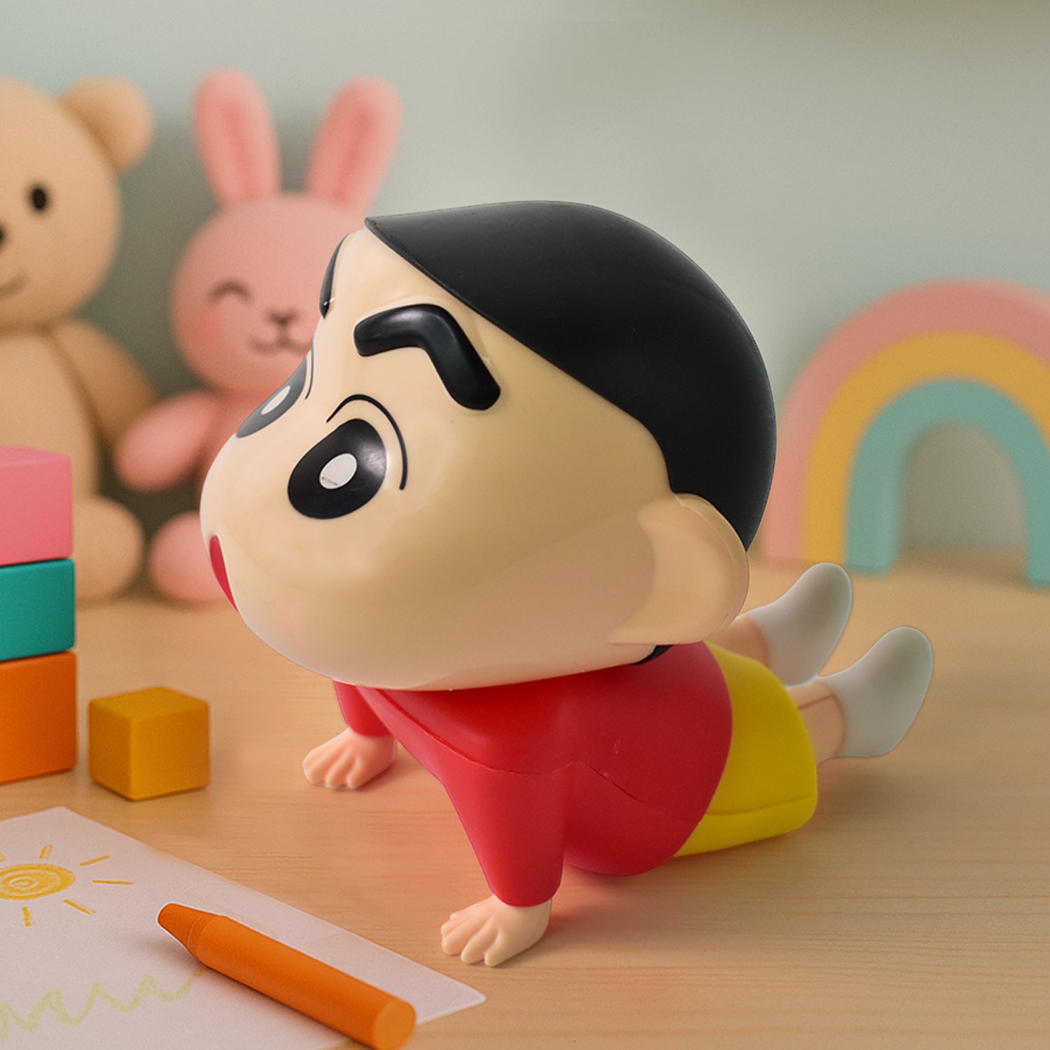 Shinchan Character Sitting Figurine (1 Pc / Mix Design) - Image 4