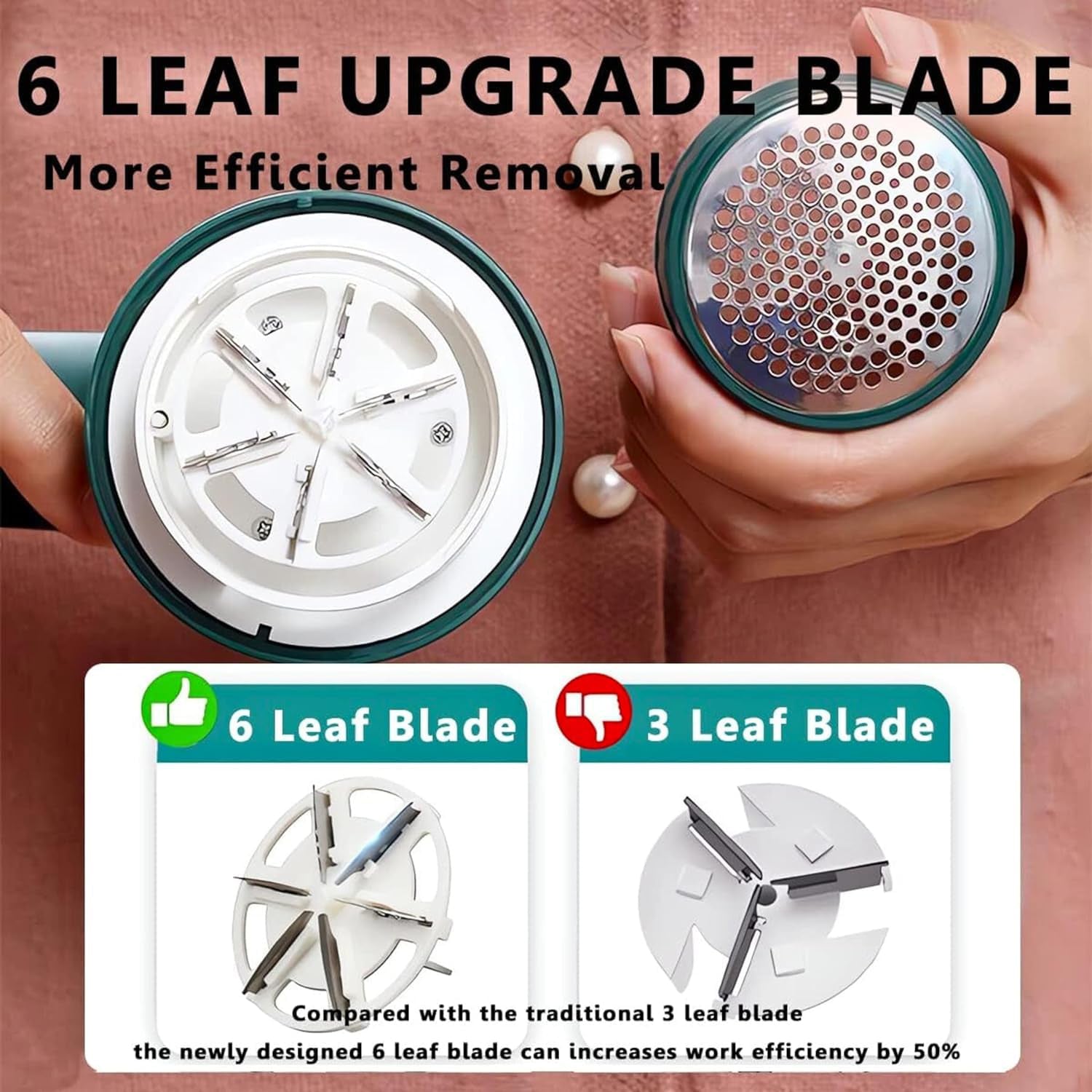 Portable Lint Remover with USB Cable (1 Pc) - Image 6