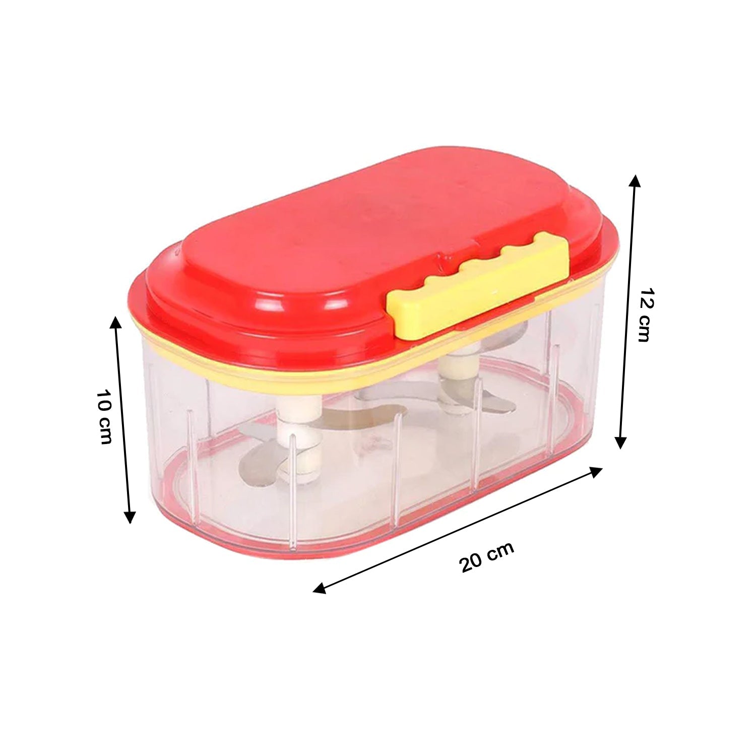 Plastic Vegetable Chopper (1000 ml) - Image 5