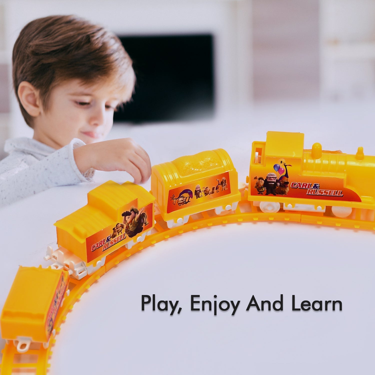 Kids High-Speed Battery Operated Train Set - Image 3