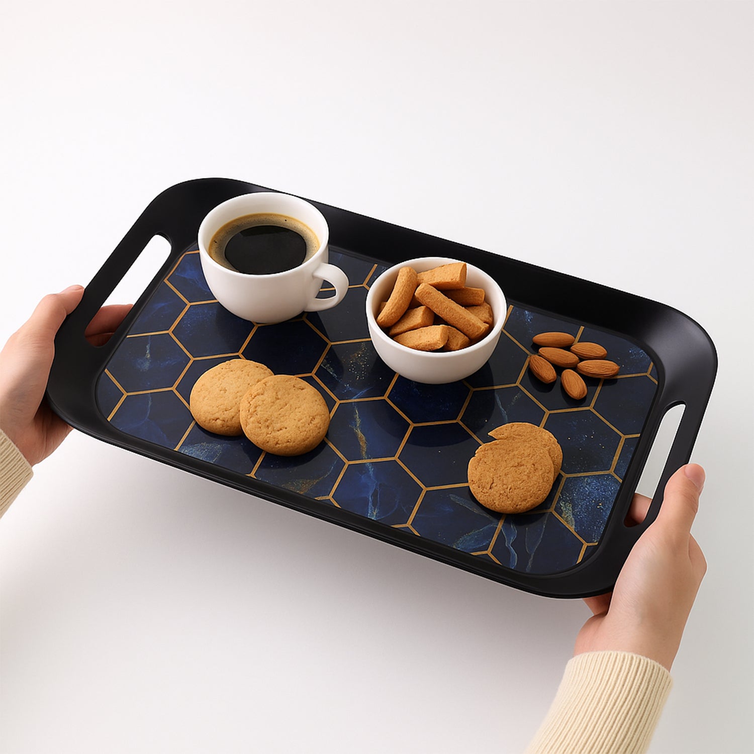 Premium Plastic Serving Tray (3 Pc) - Image 4