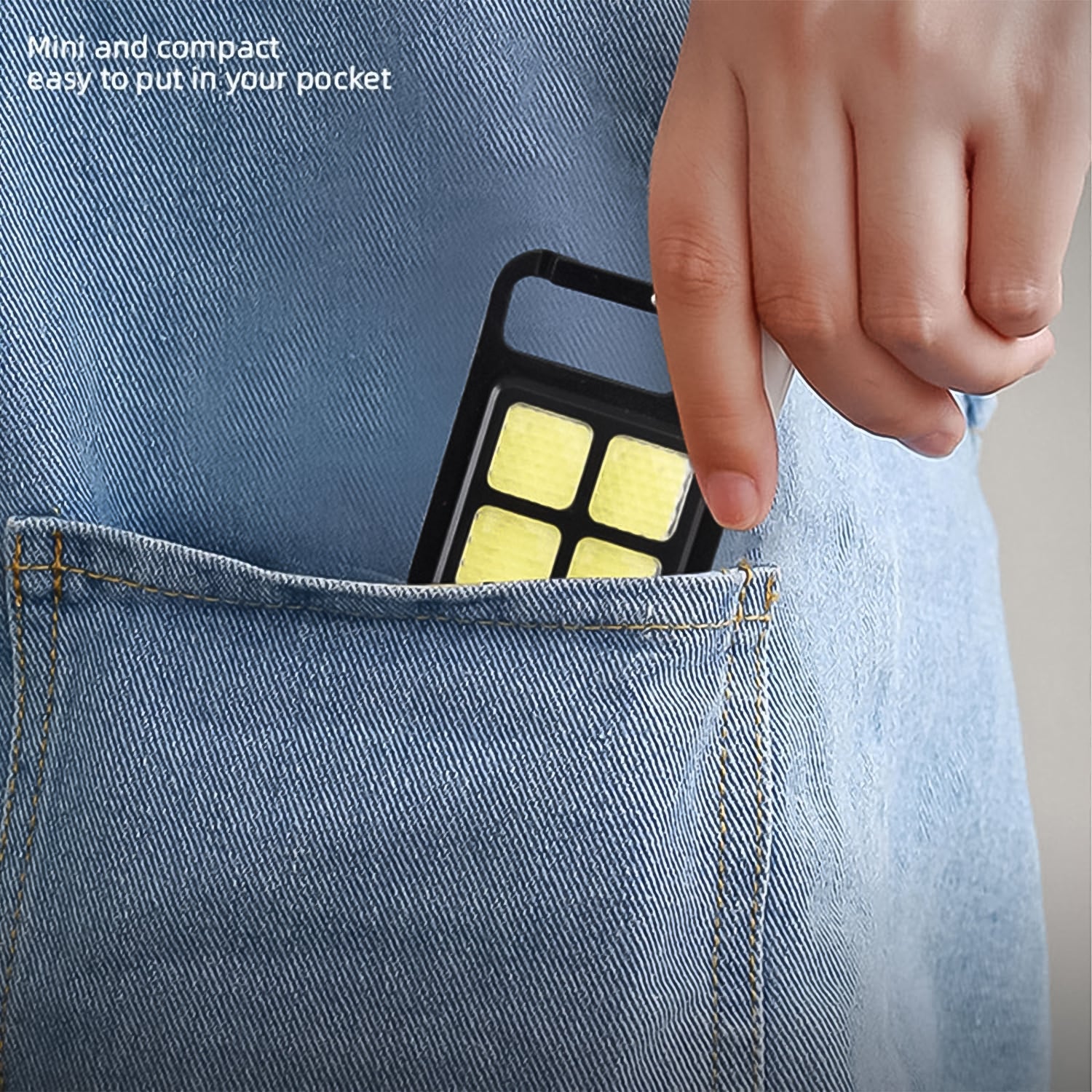 4 Led Mini Keychain Light (1 Pc) - Image 3