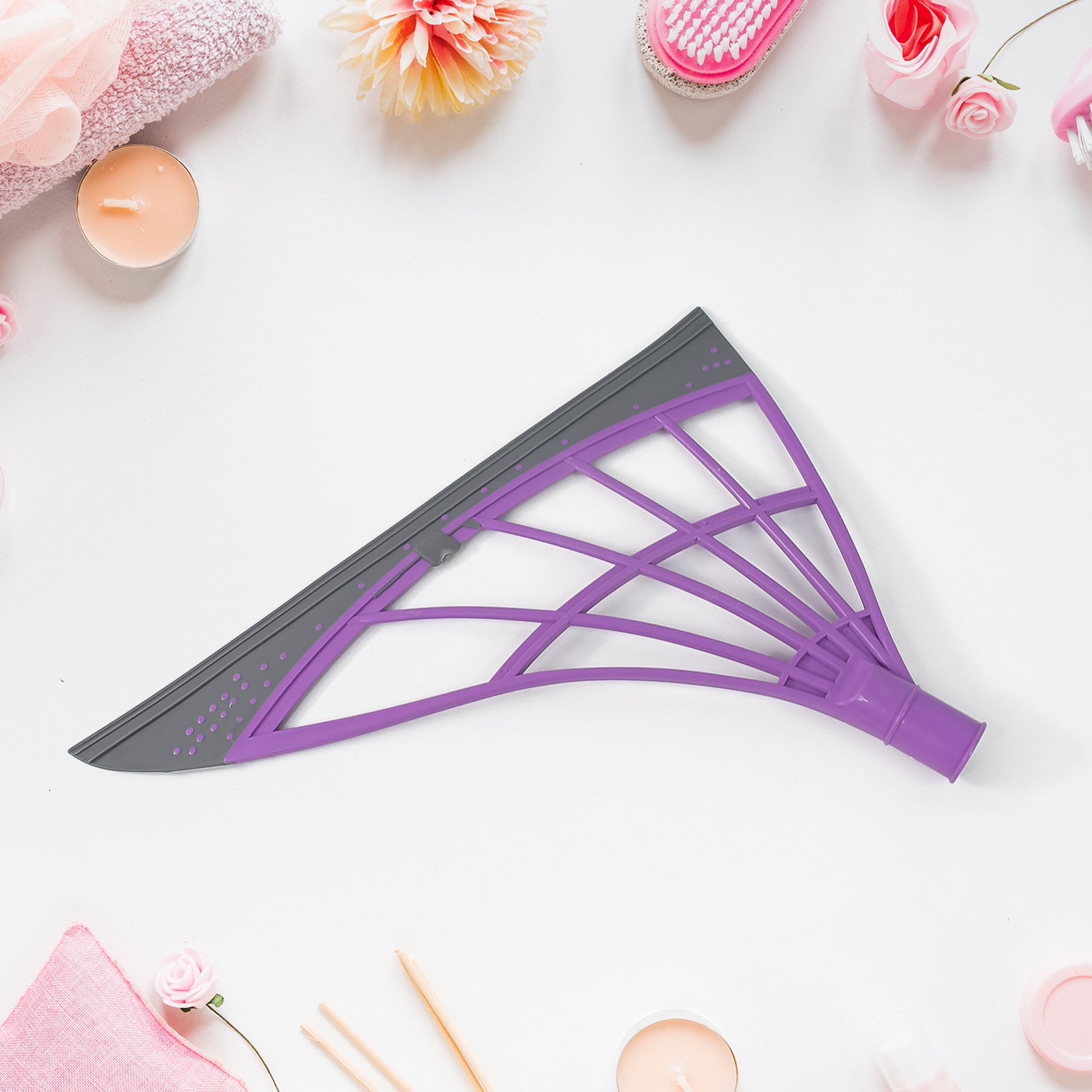 Durable Eco-Friendly Broom with Scraper - Image 10