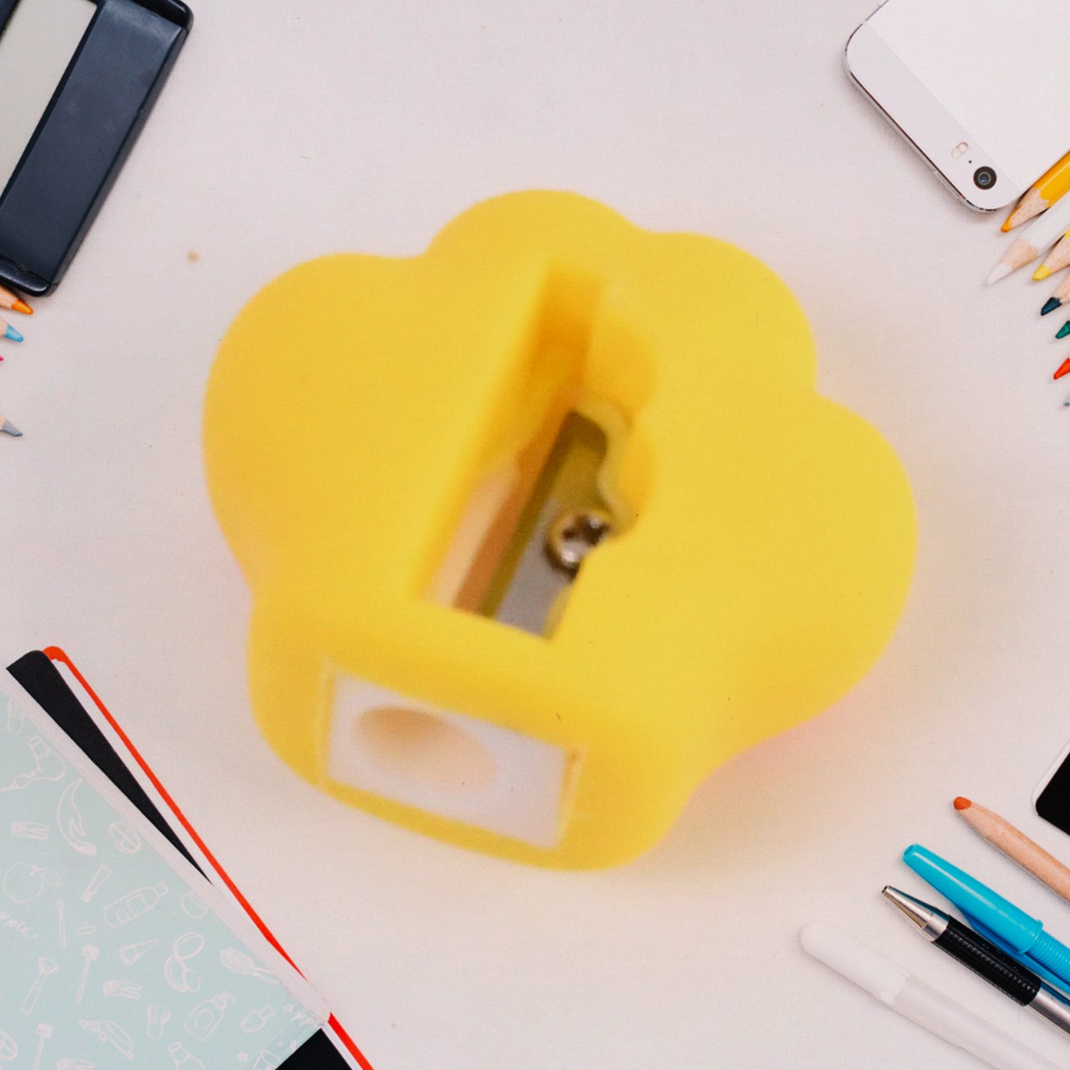 2 in 1 Pencil Sharpener & Eraser for Kids, Fancy Sharpeners - Image 6