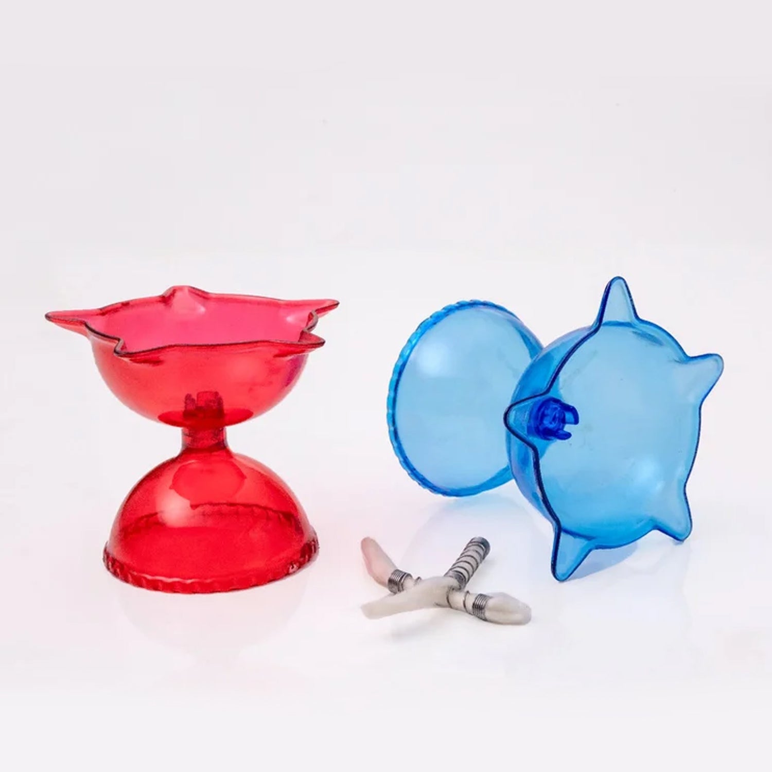 Colourful Reflection Diya Combo Plastic Candle Cup with Multi Shape, Diwali (4 Pcs Set) - Image 7