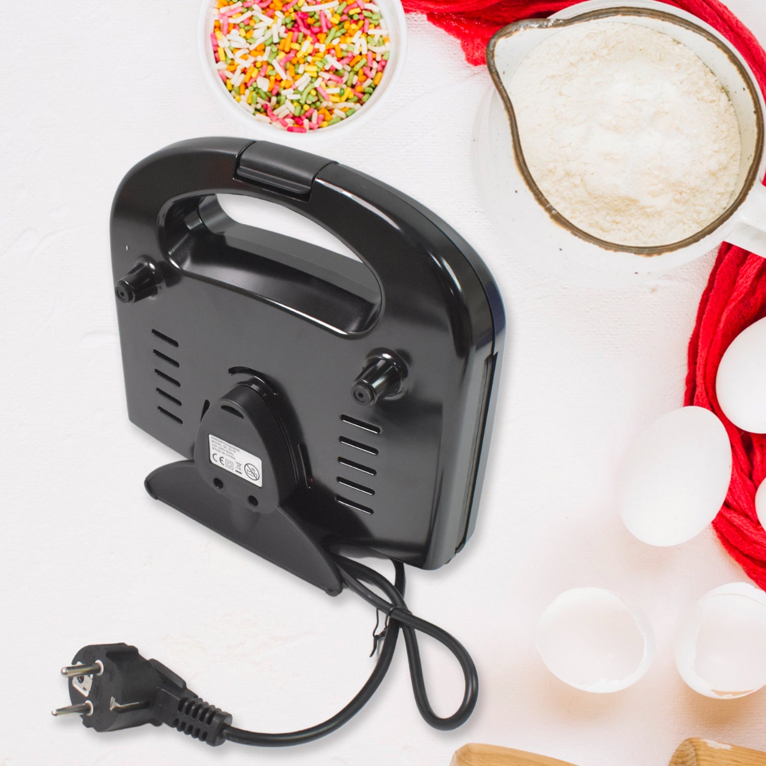 Sandwich Maker Makes Sandwich Non-Stick Plates| Easy to Use with Indicator Lights Sandwich toaster - Image 6