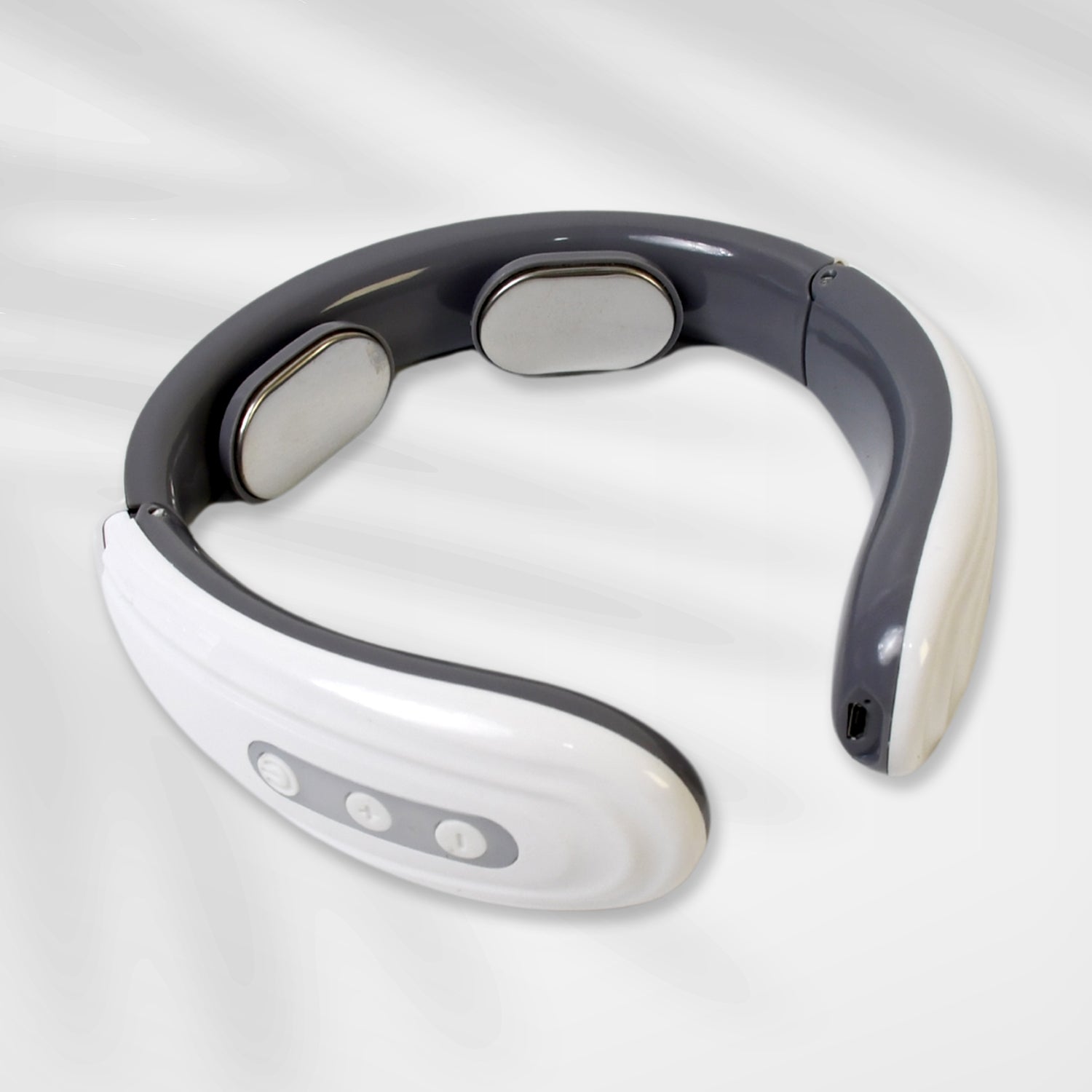 2 Heads Smart Electric Neck and Back Pulse Massager (1 Pc / Mix Design) - Image 7