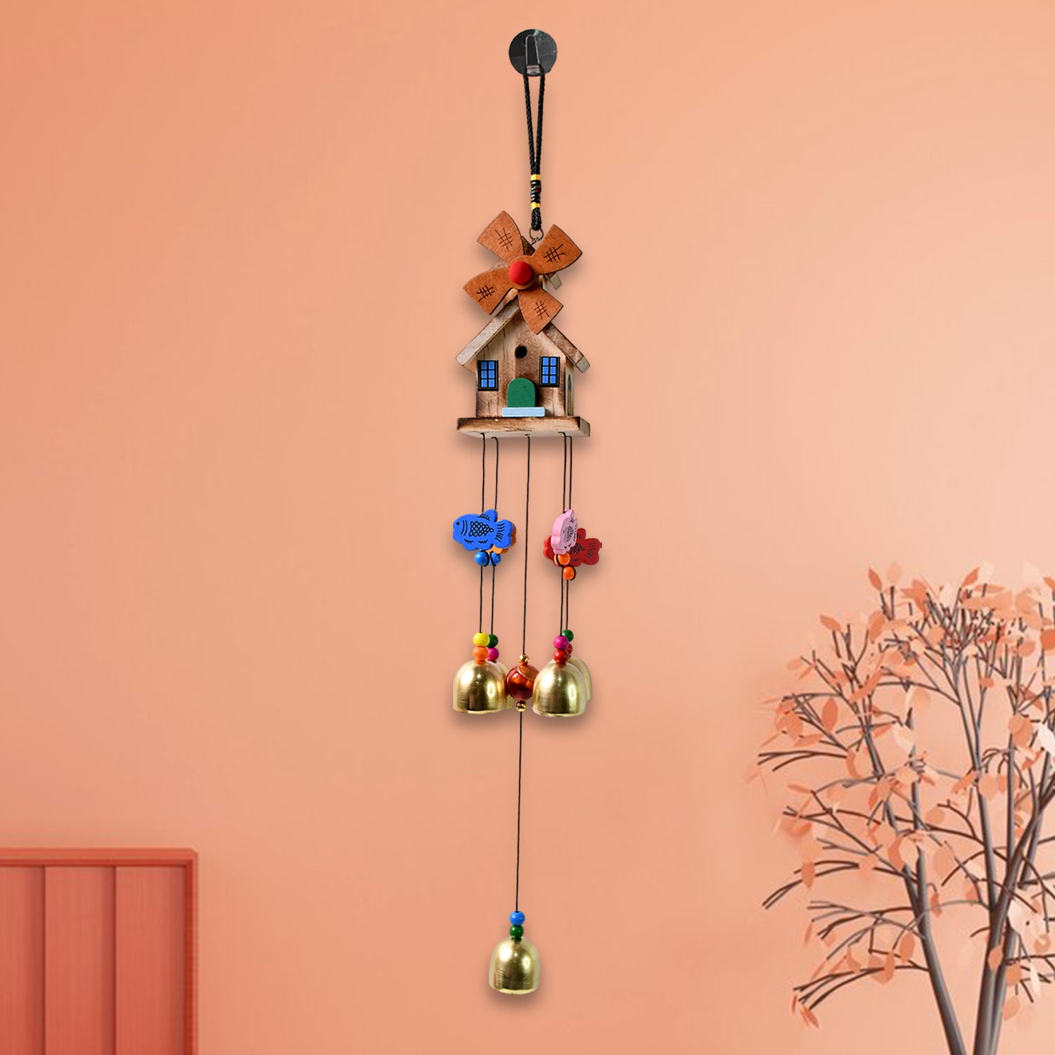 Home Decor Wind Chimes Outdoor Hanging (1 Pc) - Image 8