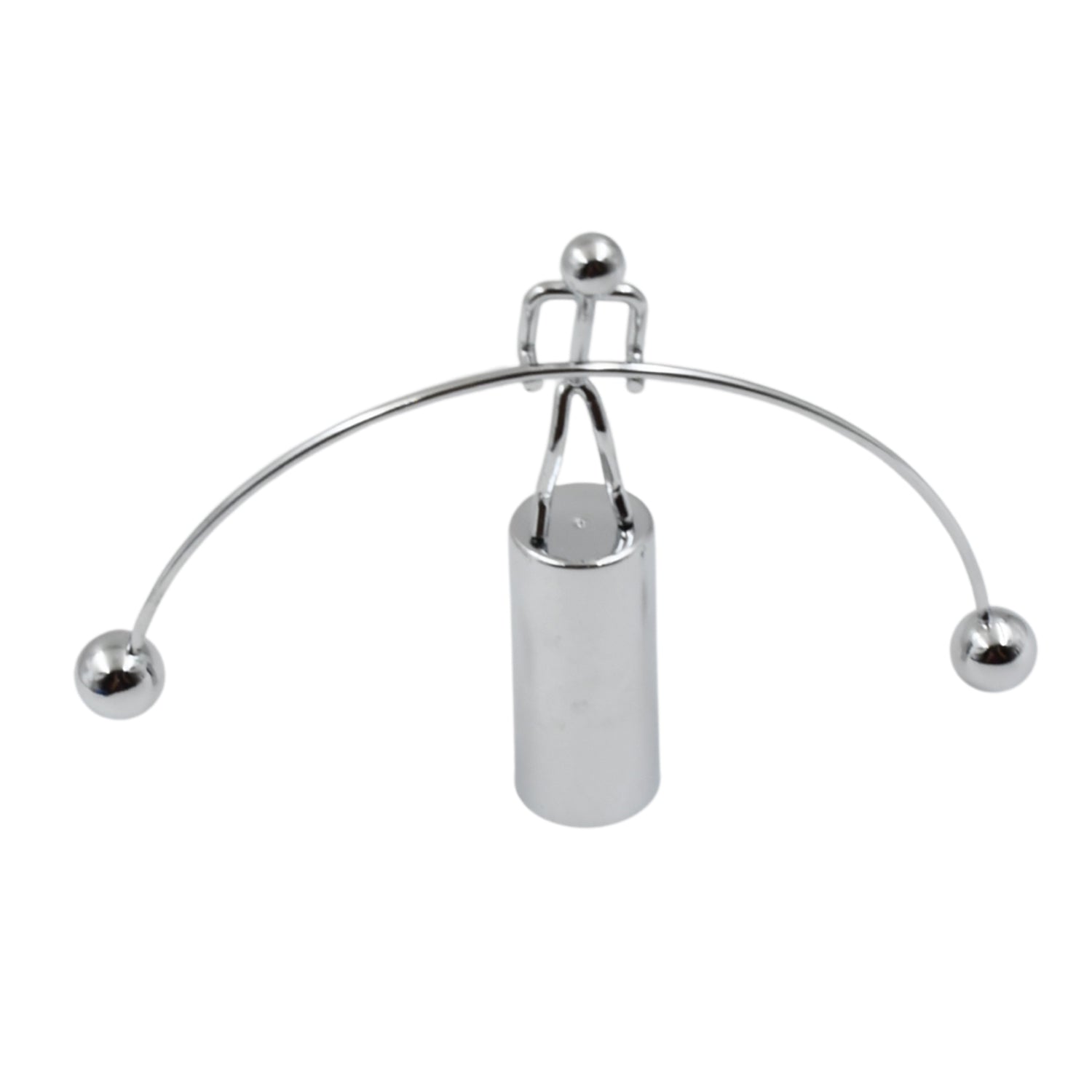 Mini Steel Balance Toy, Decoration Pendulum Newton Cradle Balance Ball Tumbler Desk Toy Metal Man Home Home Decoration Crafts - Image 5