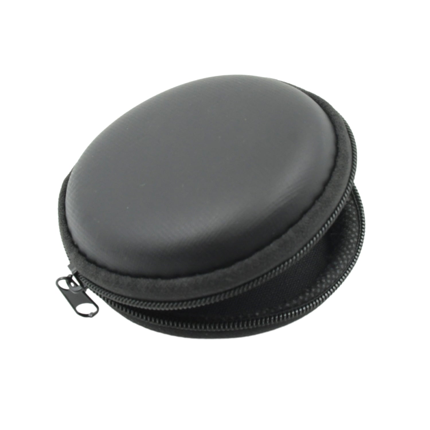 Cute Round Earphone Carrying Case - Multi-Use Pocket Pouch for Headphones, Cables, Coins, Airpods & More - Image 4