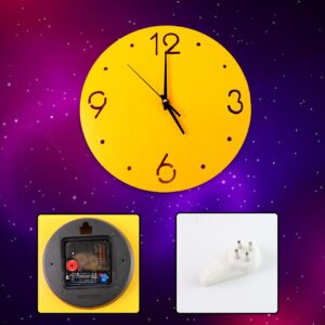 Modern Minimalist Wall Clock for Home & Office Décor (1 Pc)