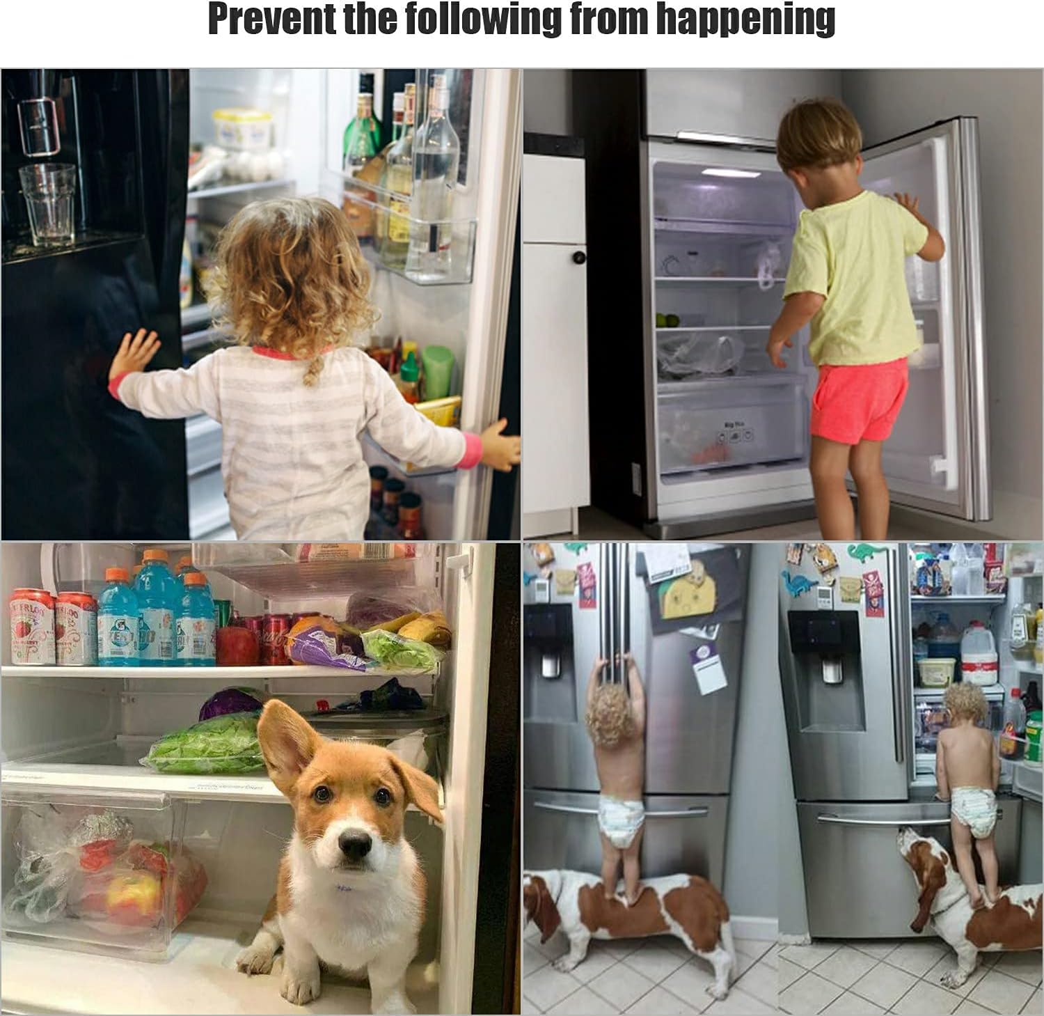 Fridge Freezer Door Lock -Baby Safety Child Lock - Image 9