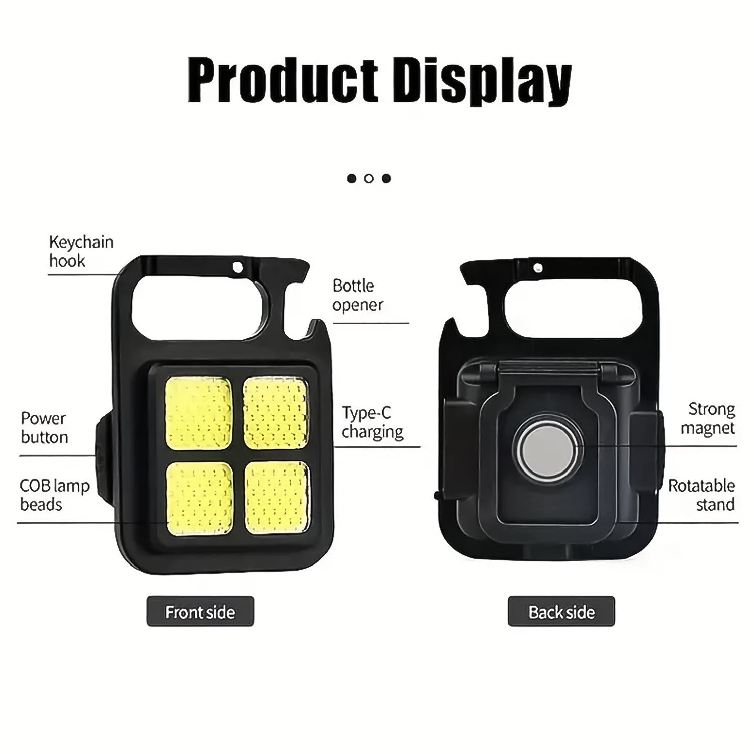 4 Led Mini Keychain Light (1 Pc) - Image 4