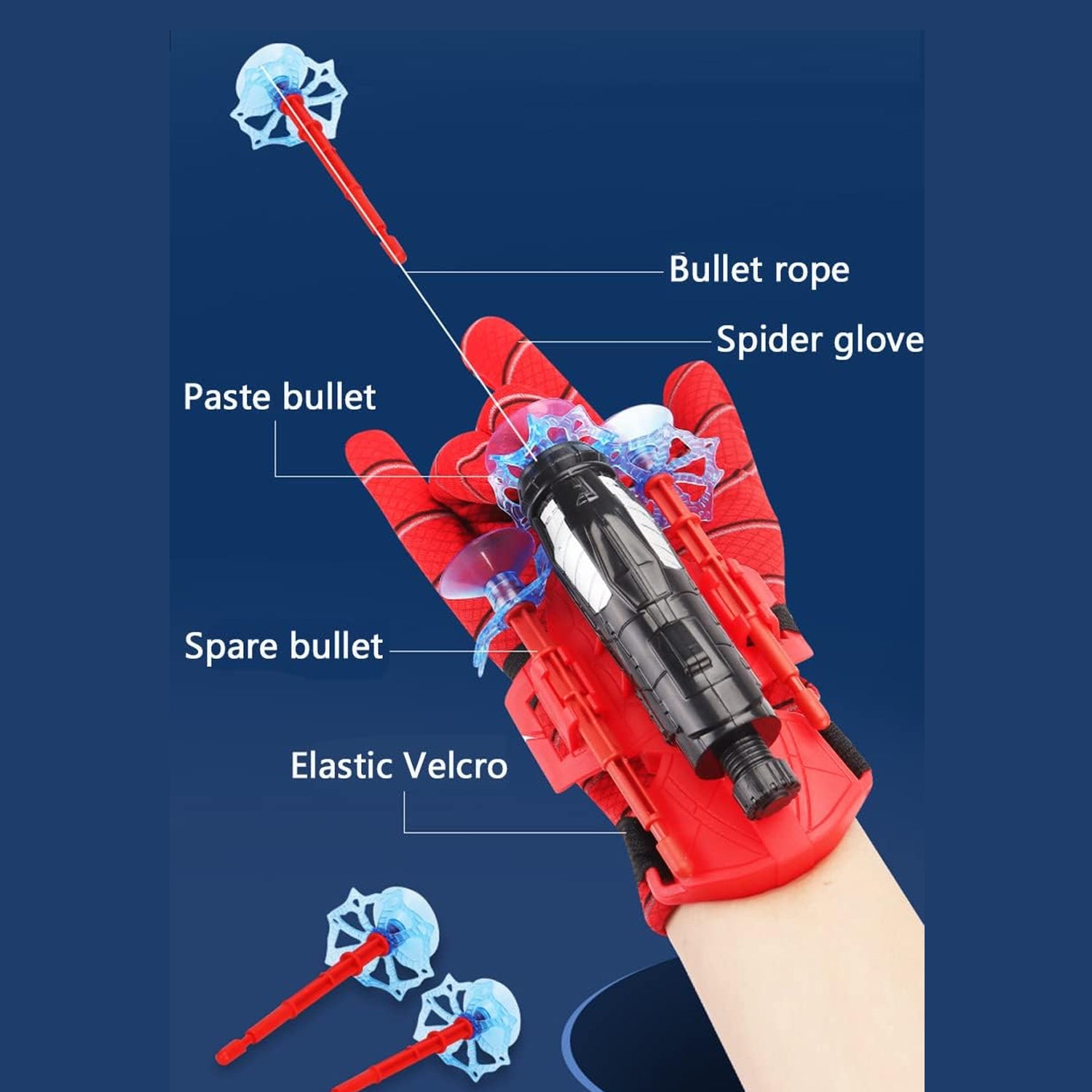 Web Shooter Toy – Superhero Wrist Launcher for Kids Role-Play Fun - Image 4