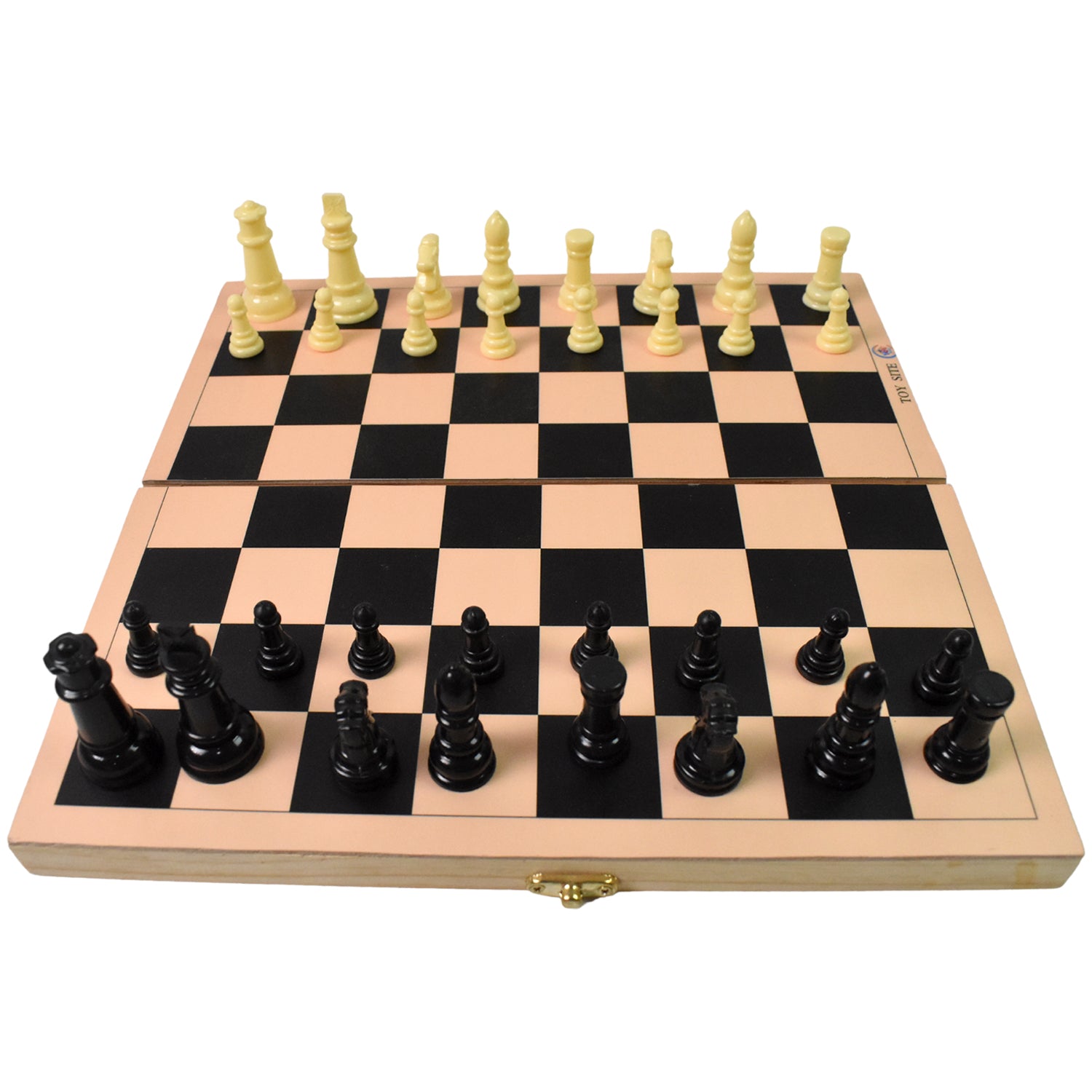 Folding Wooden Chess Board Set (30 × 30 Cm / 1 Set) - Image 5