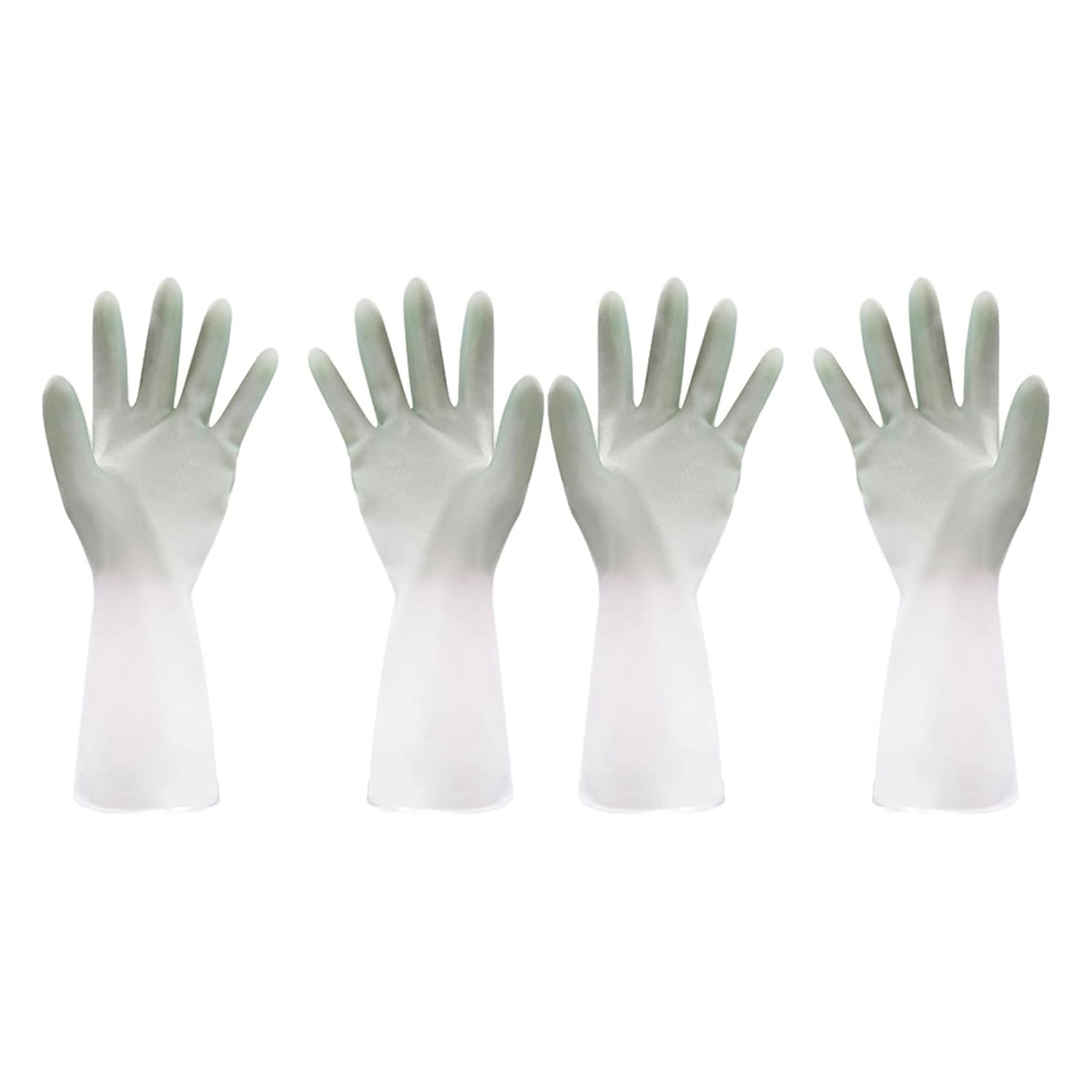 Latex Household Gloves (2 Pair / Mix Color) - Image 5